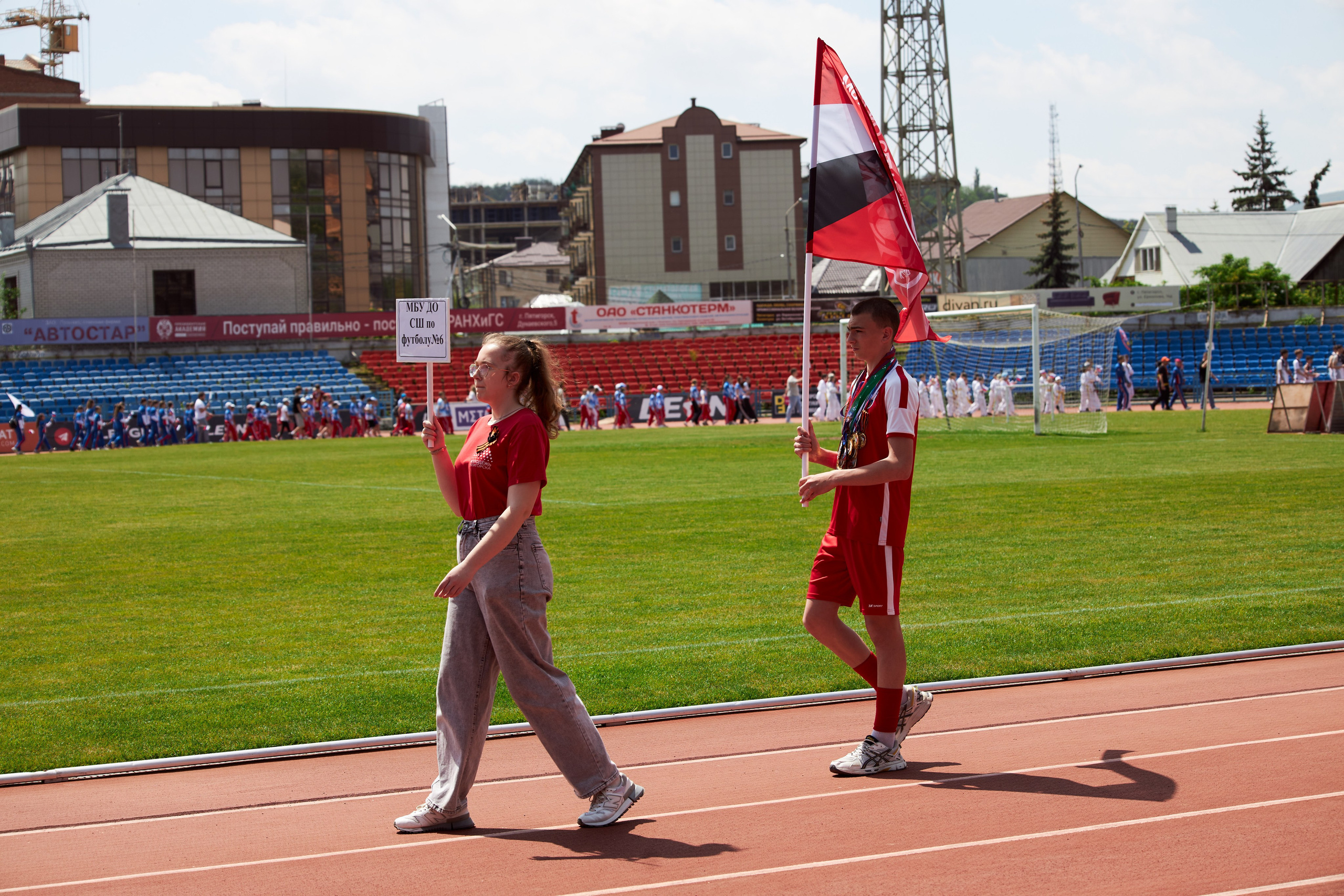 Фоторепортаж со стадиона Динамо в Пятигорске. Анна Потявина. Фотограф Москва