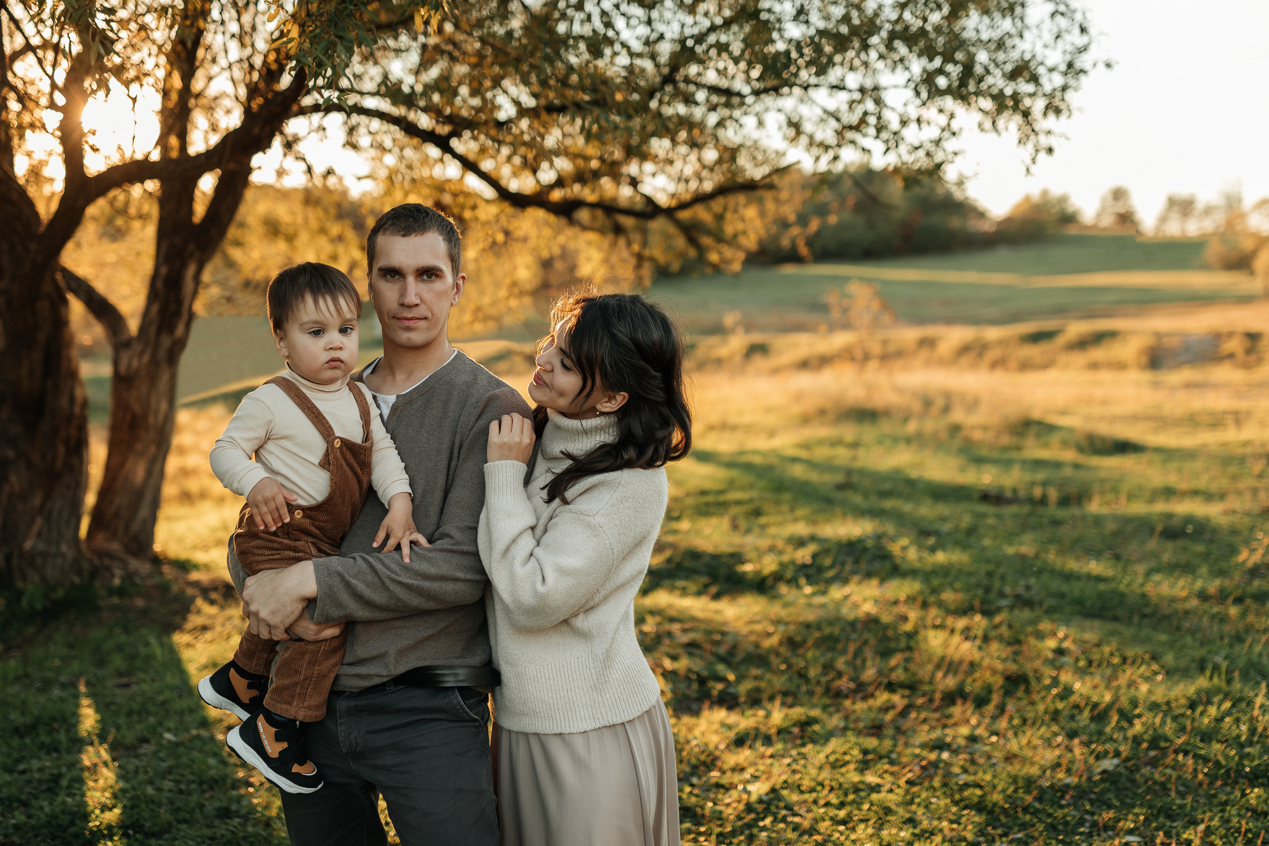 Осенняя фотосессия в поле. Фотограф на годик Хабаровск Детский и семейный фотограф в Хабаровске Юлия Матвиенко