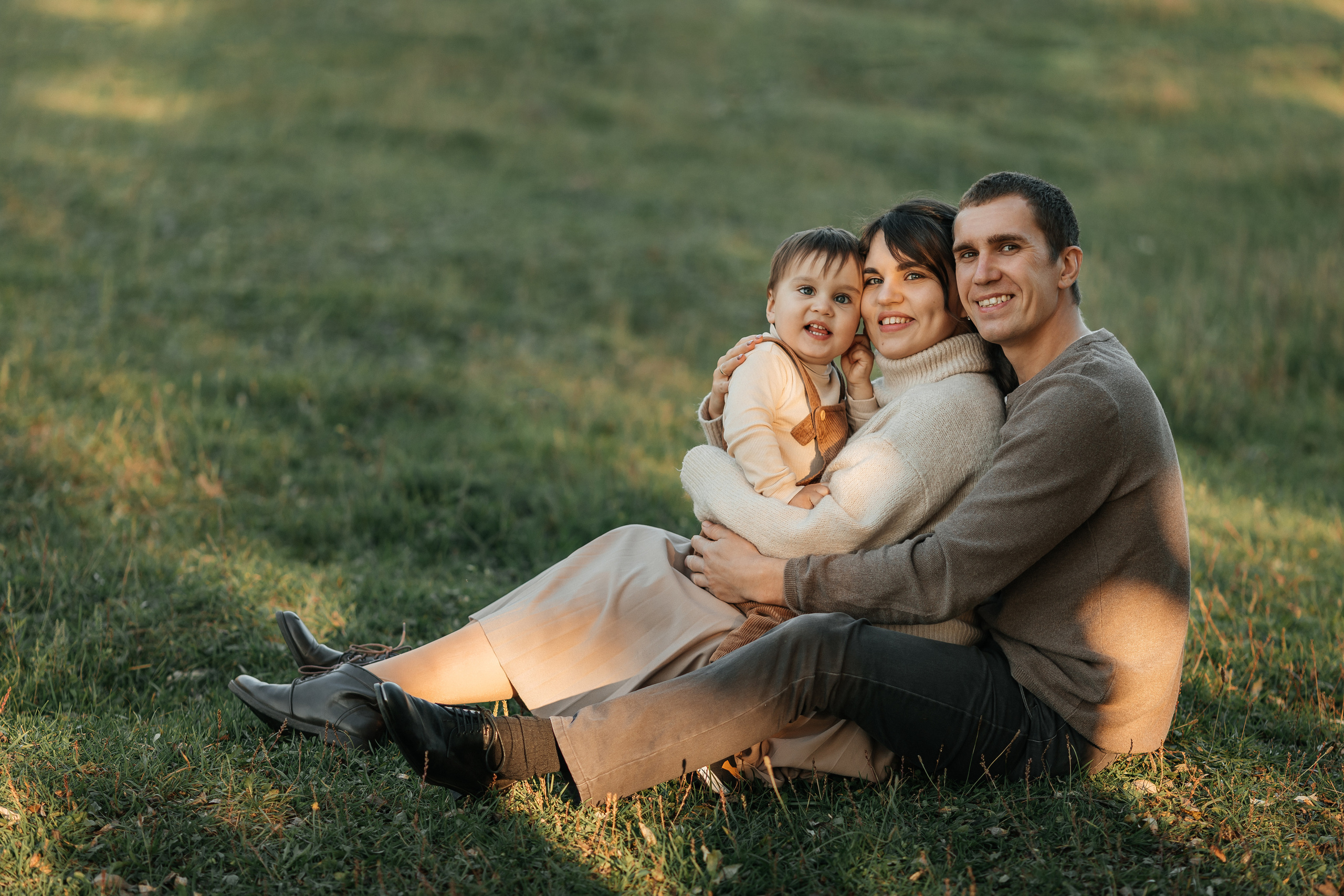 Осенняя фотосессия в поле. Фотограф на годик Хабаровск Детский и семейный фотограф в Хабаровске Юлия Матвиенко