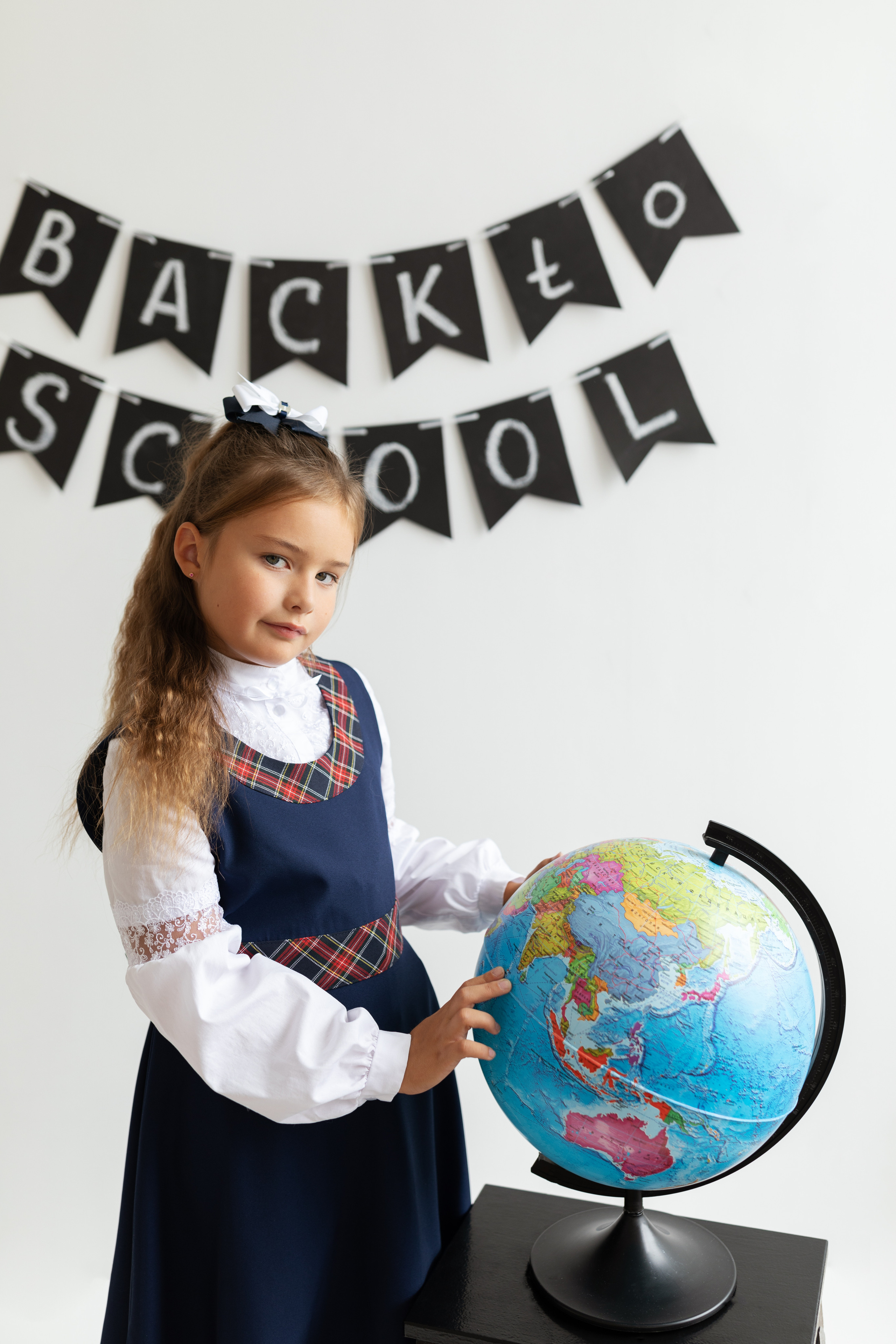 Школа. Фотосессия в стиле минимализм. Фотограф на годик Хабаровск Детский и семейный фотограф в Хабаровске Юлия Матвиенко