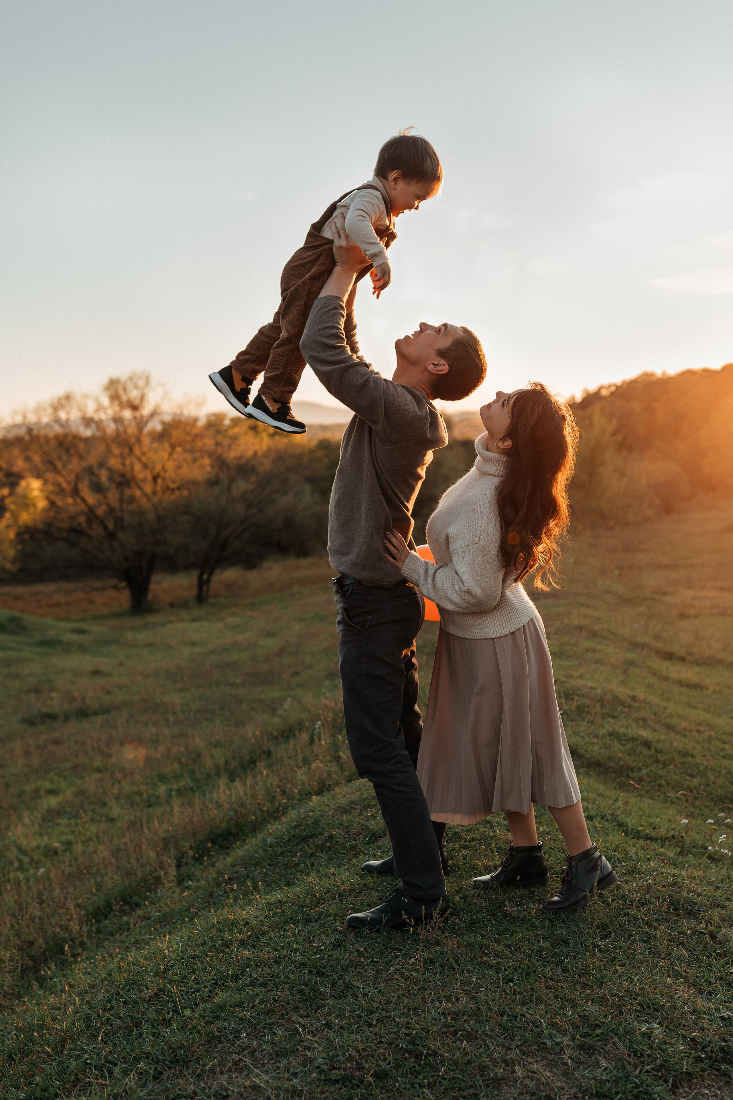 Осенняя фотосессия в поле. Фотограф на годик Хабаровск Детский и семейный фотограф в Хабаровске Юлия Матвиенко