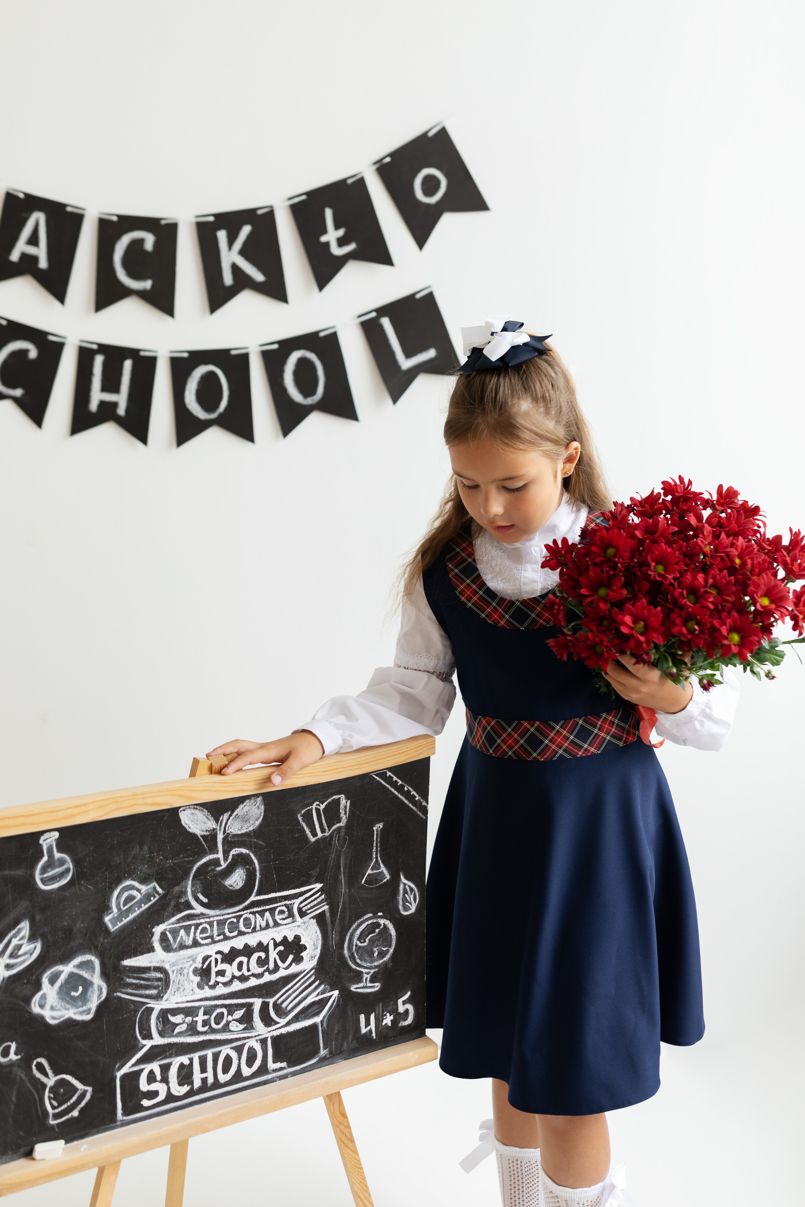 Школа. Фотосессия в стиле минимализм. Фотограф на годик Хабаровск Детский и семейный фотограф в Хабаровске Юлия Матвиенко