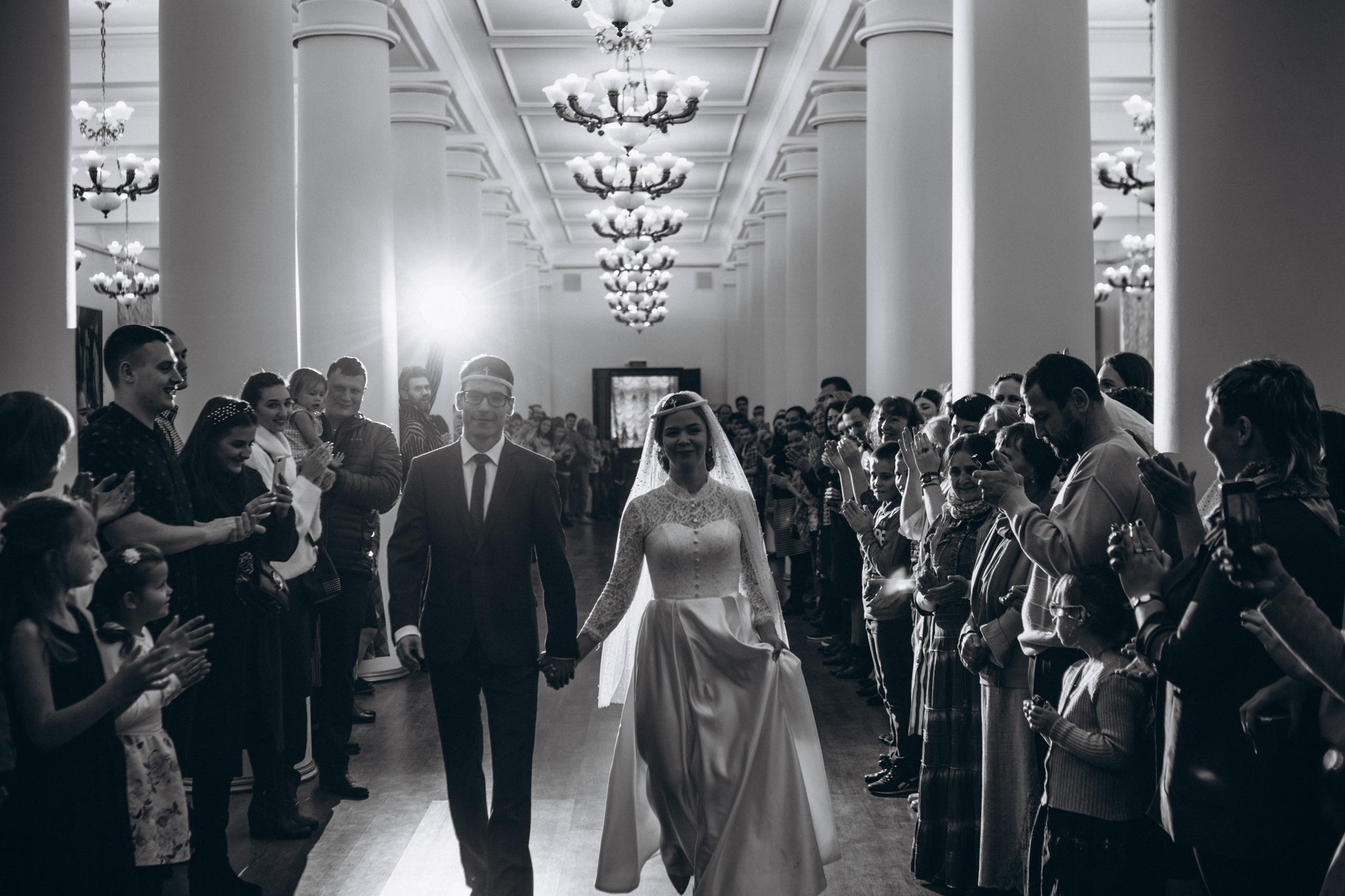 Венчание Дмитрия и Анны. Князь-Владимирский собор. Свадебный и семейный фотограф в Санкт-Петербурге Яцына Юрий. Видеоопер