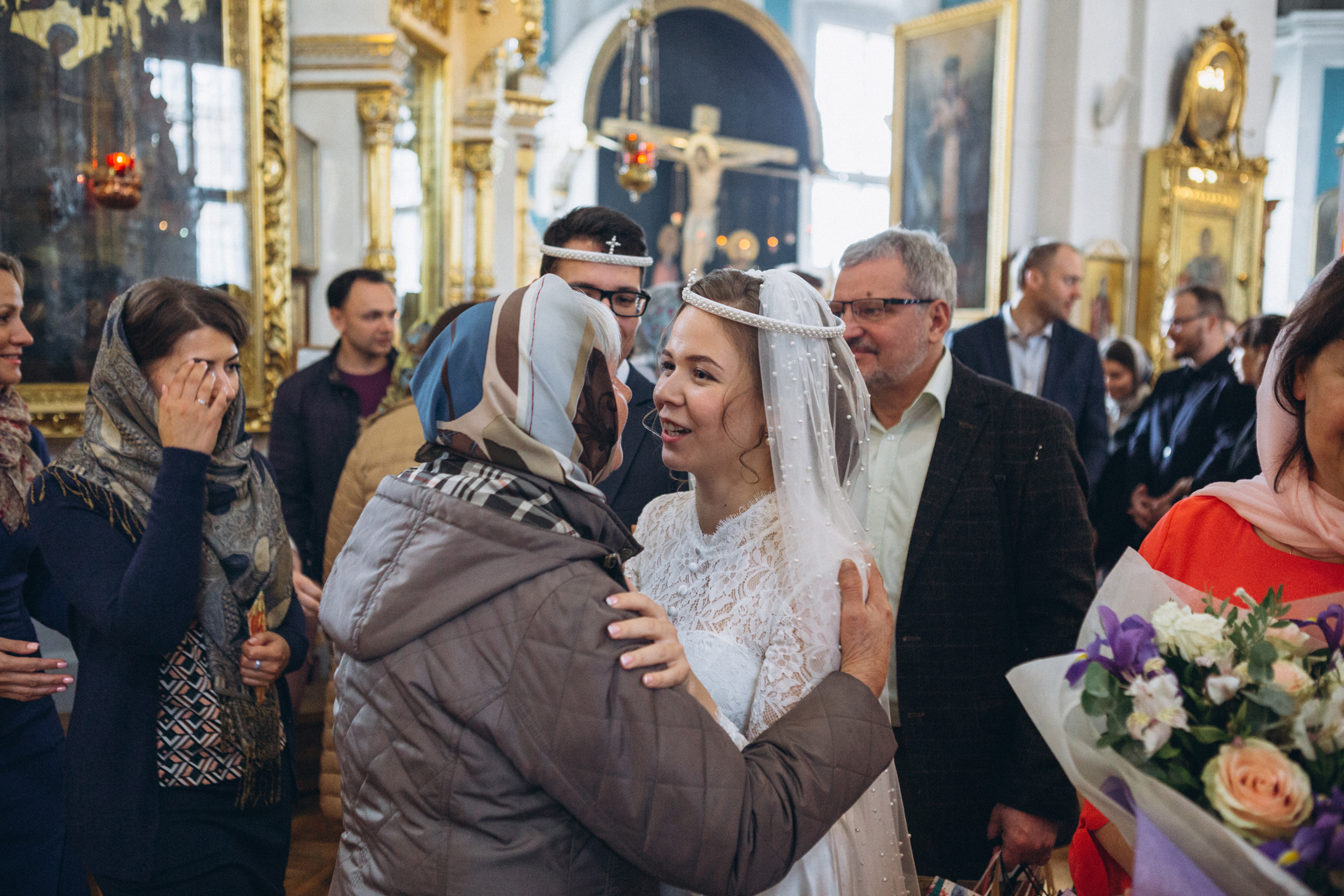 Венчание Дмитрия и Анны. Князь-Владимирский собор. Свадебный и семейный фотограф в Санкт-Петербурге Яцына Юрий. Видеоопер