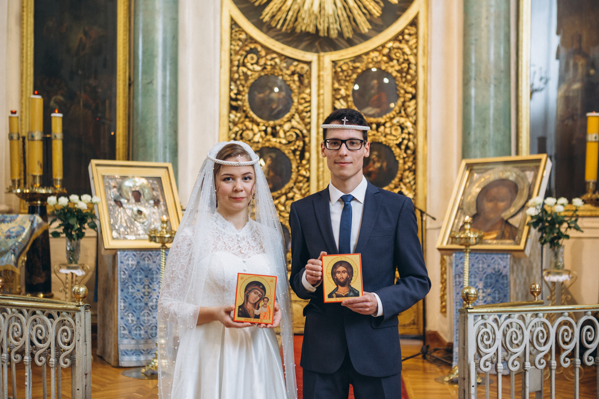 Венчание Дмитрия и Анны. Князь-Владимирский собор. Свадебный и семейный фотограф в Санкт-Петербурге Яцына Юрий. Видеоопер