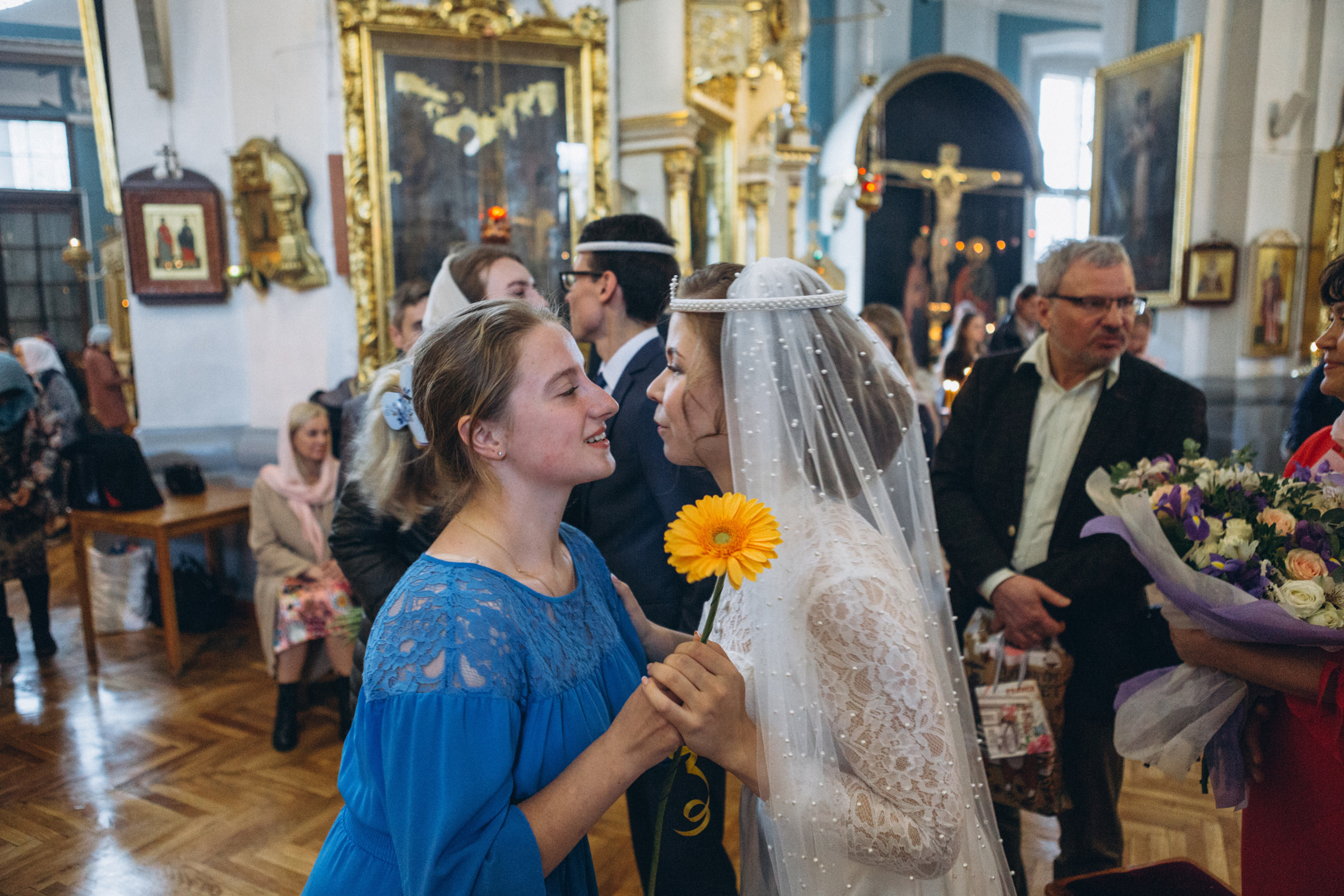 Венчание Дмитрия и Анны. Князь-Владимирский собор. Свадебный и семейный фотограф в Санкт-Петербурге Яцына Юрий. Видеоопер