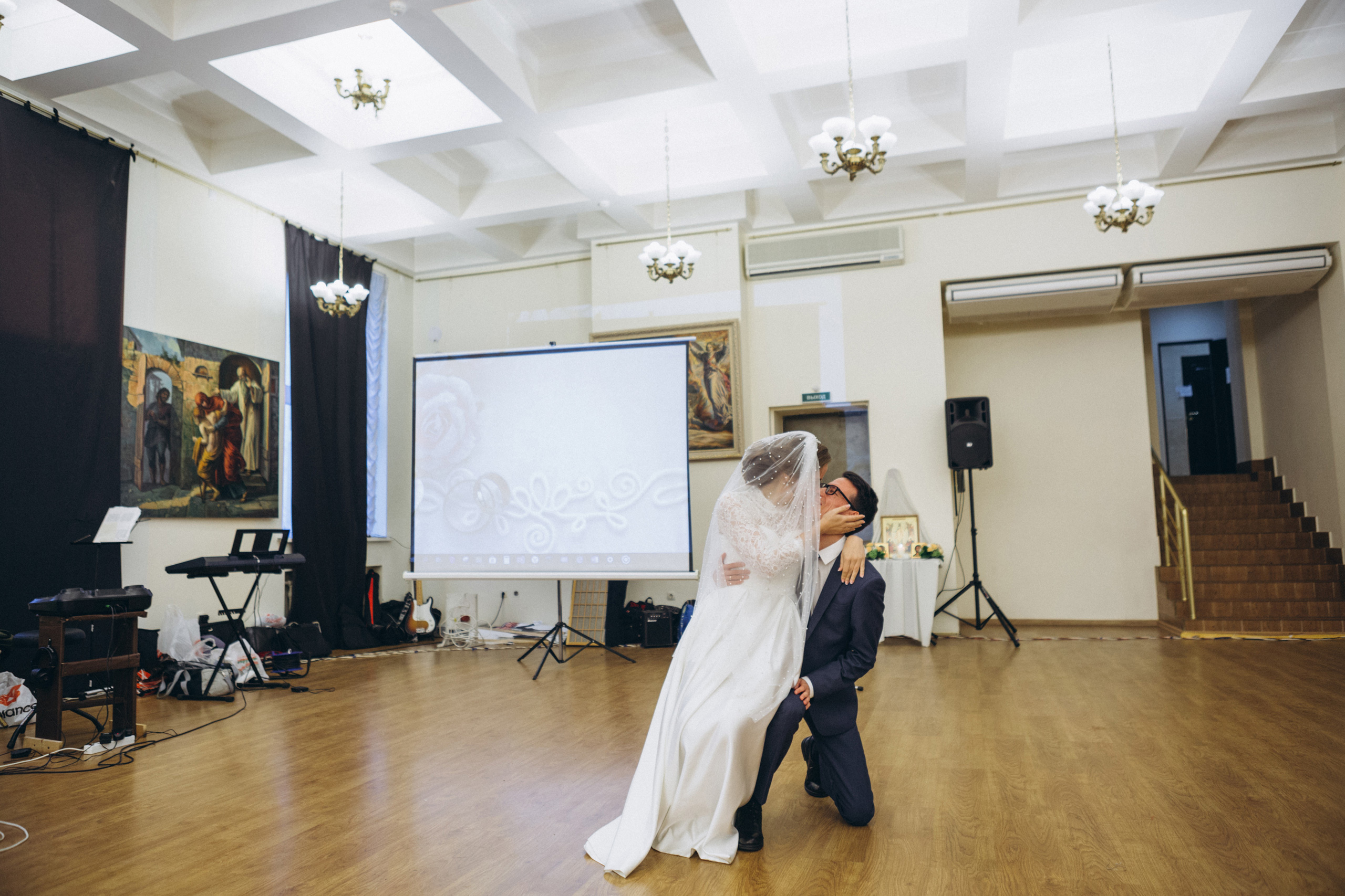 Венчание Дмитрия и Анны. Князь-Владимирский собор. Свадебный и семейный фотограф в Санкт-Петербурге Яцына Юрий. Видеоопер