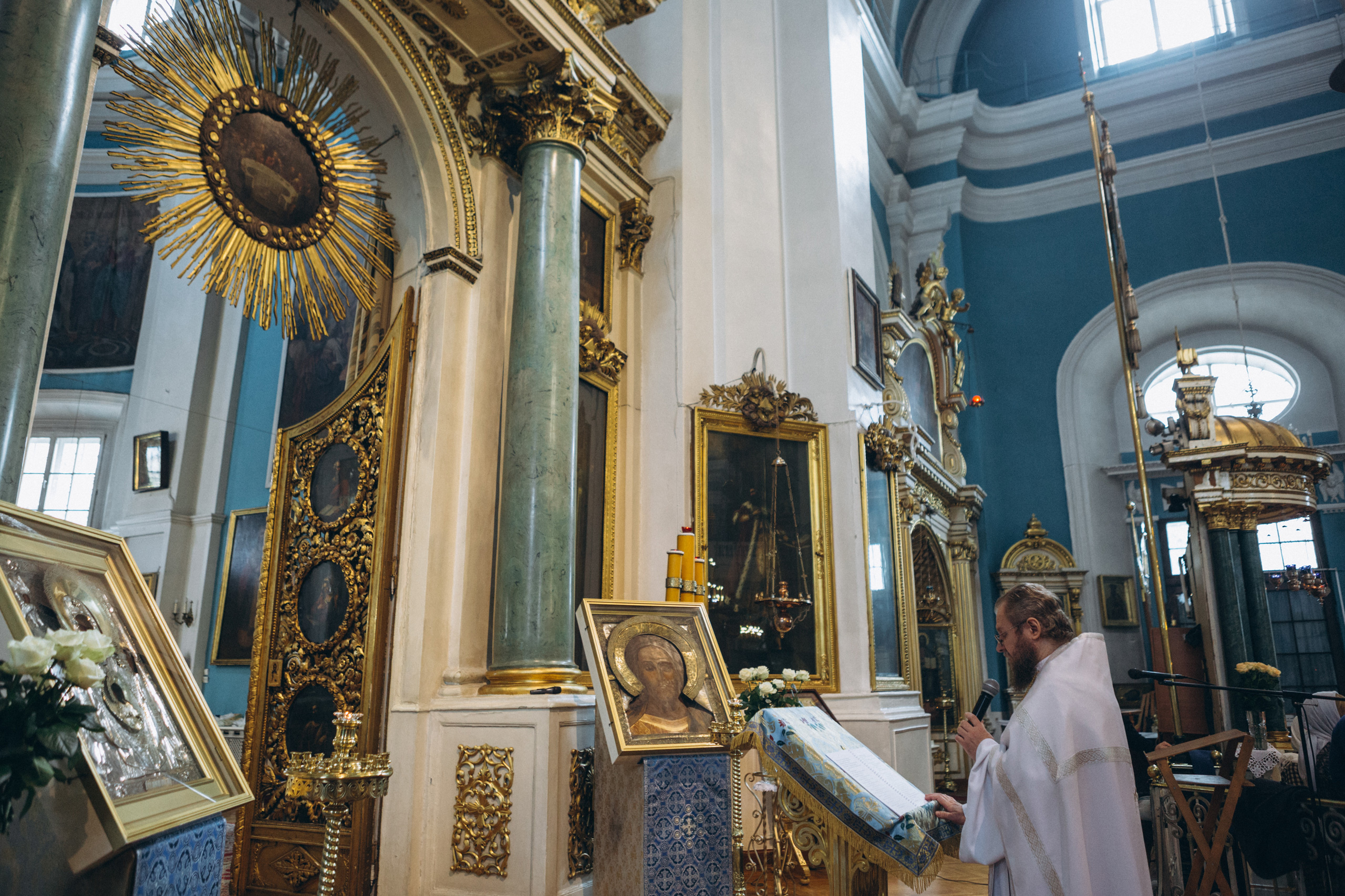 Венчание Дмитрия и Анны. Князь-Владимирский собор. Свадебный и семейный фотограф в Санкт-Петербурге Яцына Юрий. Видеоопер