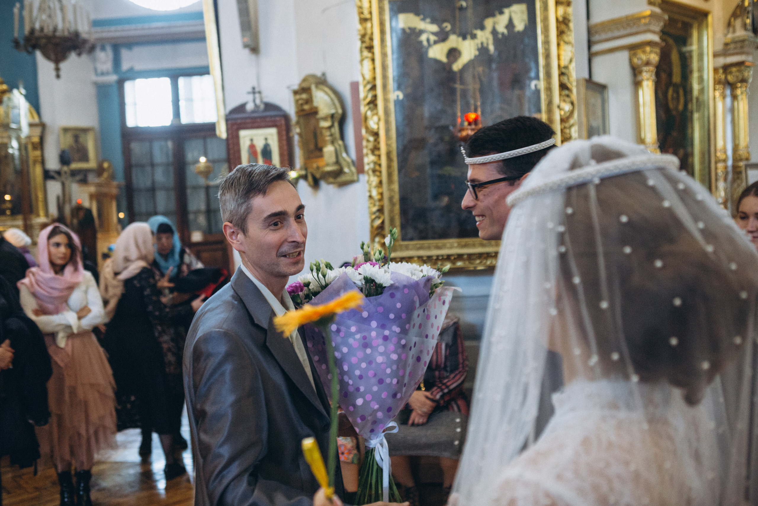 Венчание Дмитрия и Анны. Князь-Владимирский собор. Свадебный и семейный фотограф в Санкт-Петербурге Яцына Юрий. Видеоопер