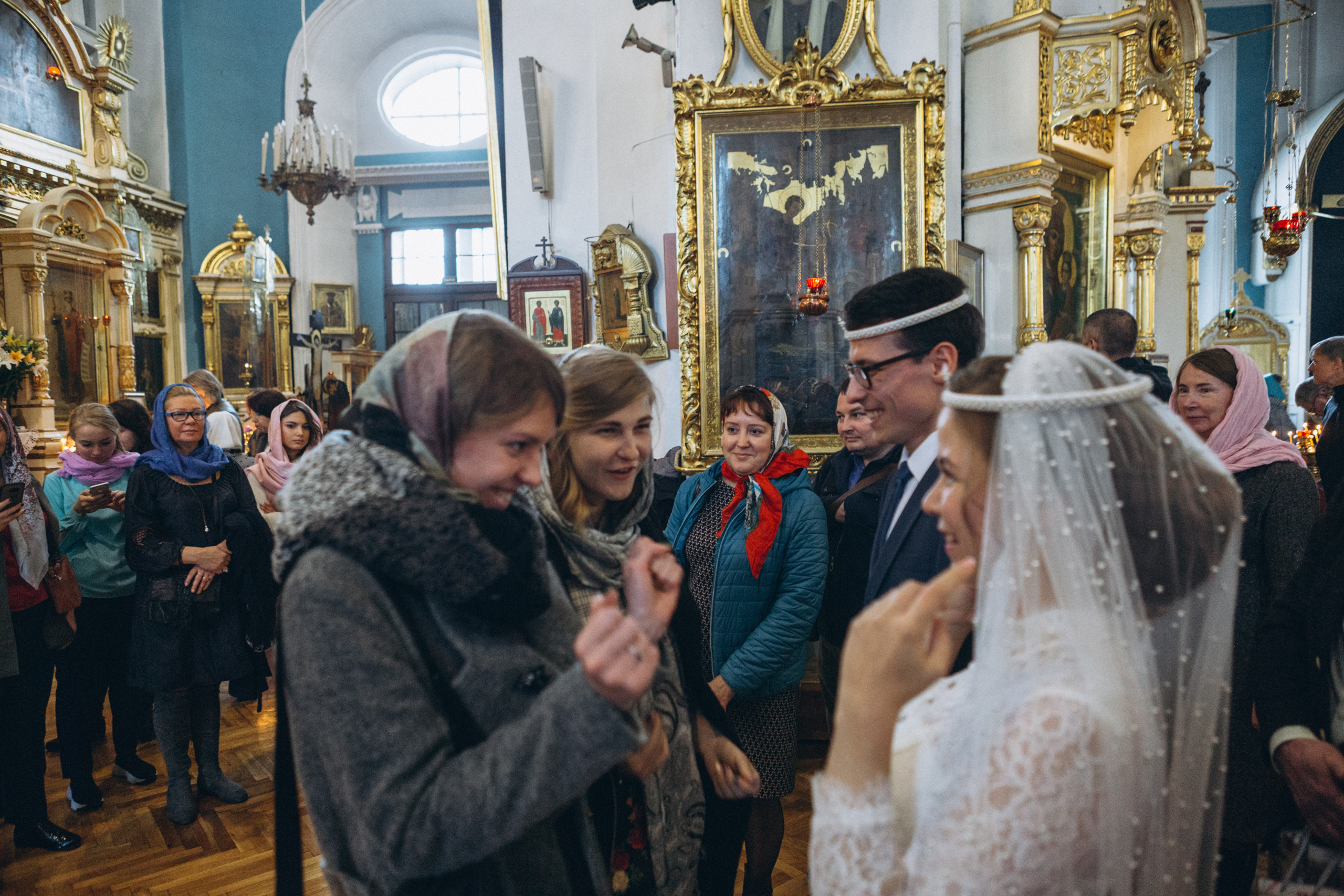 Венчание Дмитрия и Анны. Князь-Владимирский собор. Свадебный и семейный фотограф в Санкт-Петербурге Яцына Юрий. Видеоопер