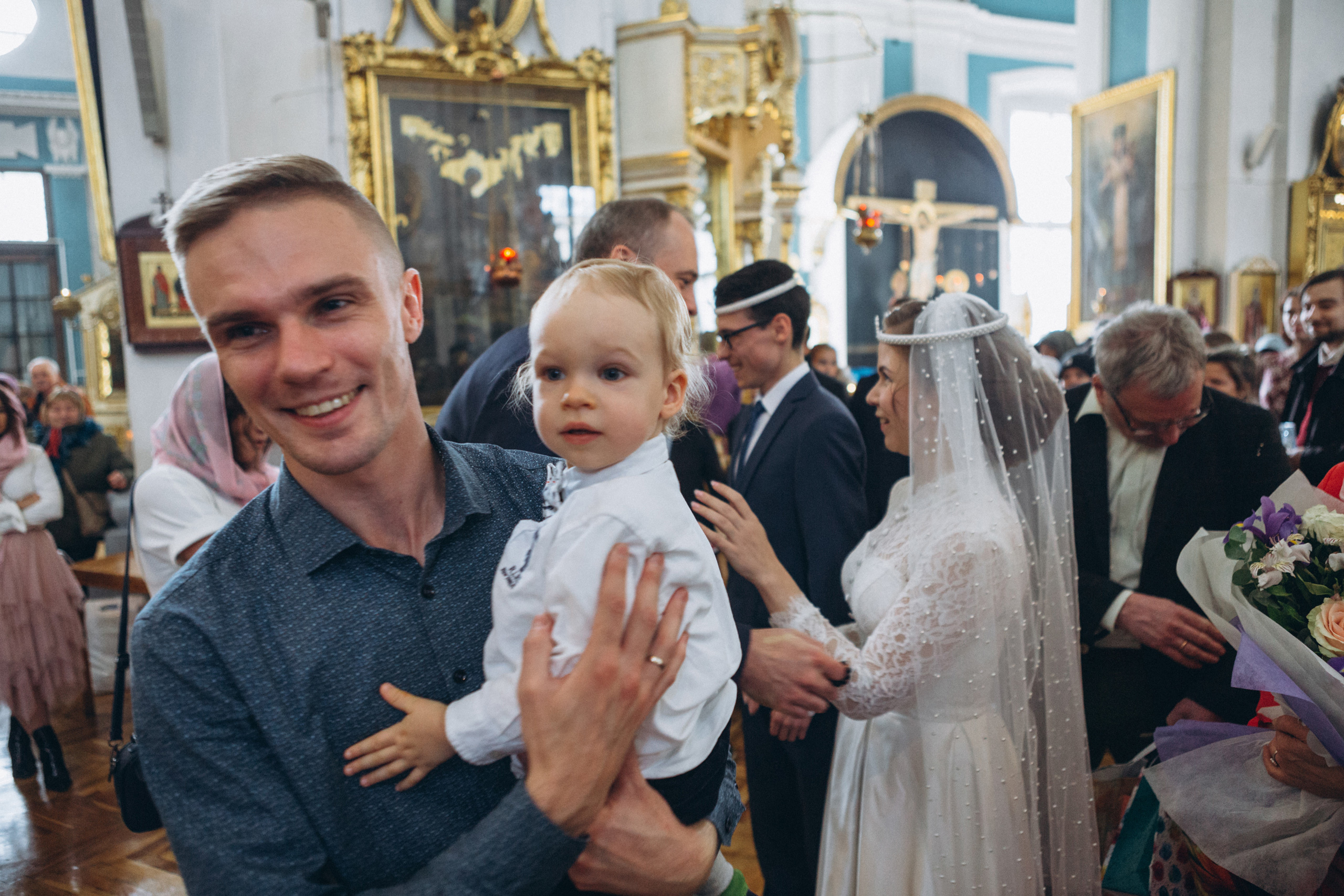 Венчание Дмитрия и Анны. Князь-Владимирский собор. Свадебный и семейный фотограф в Санкт-Петербурге Яцына Юрий. Видеоопер