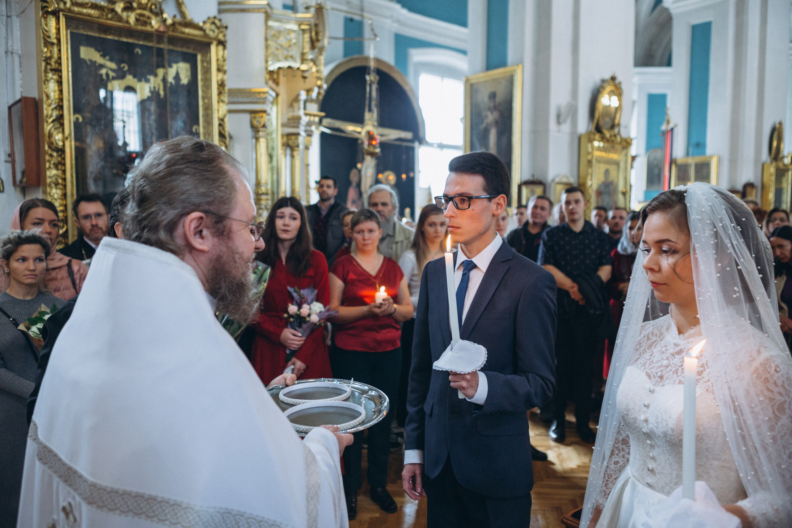 Венчание Дмитрия и Анны. Князь-Владимирский собор. Свадебный и семейный фотограф в Санкт-Петербурге Яцына Юрий. Видеоопер