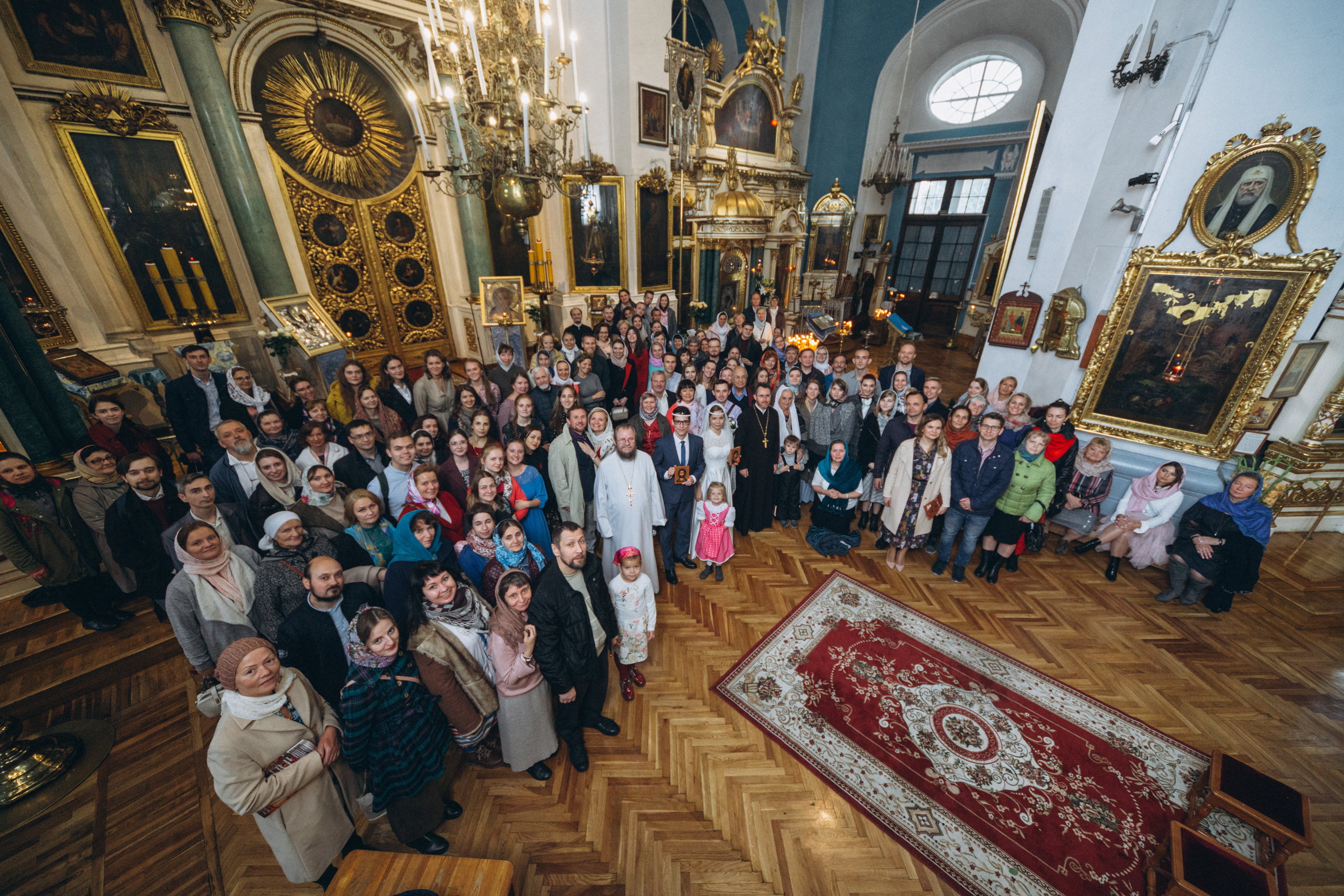 Венчание Дмитрия и Анны. Князь-Владимирский собор. Свадебный и семейный фотограф в Санкт-Петербурге Яцына Юрий. Видеоопер