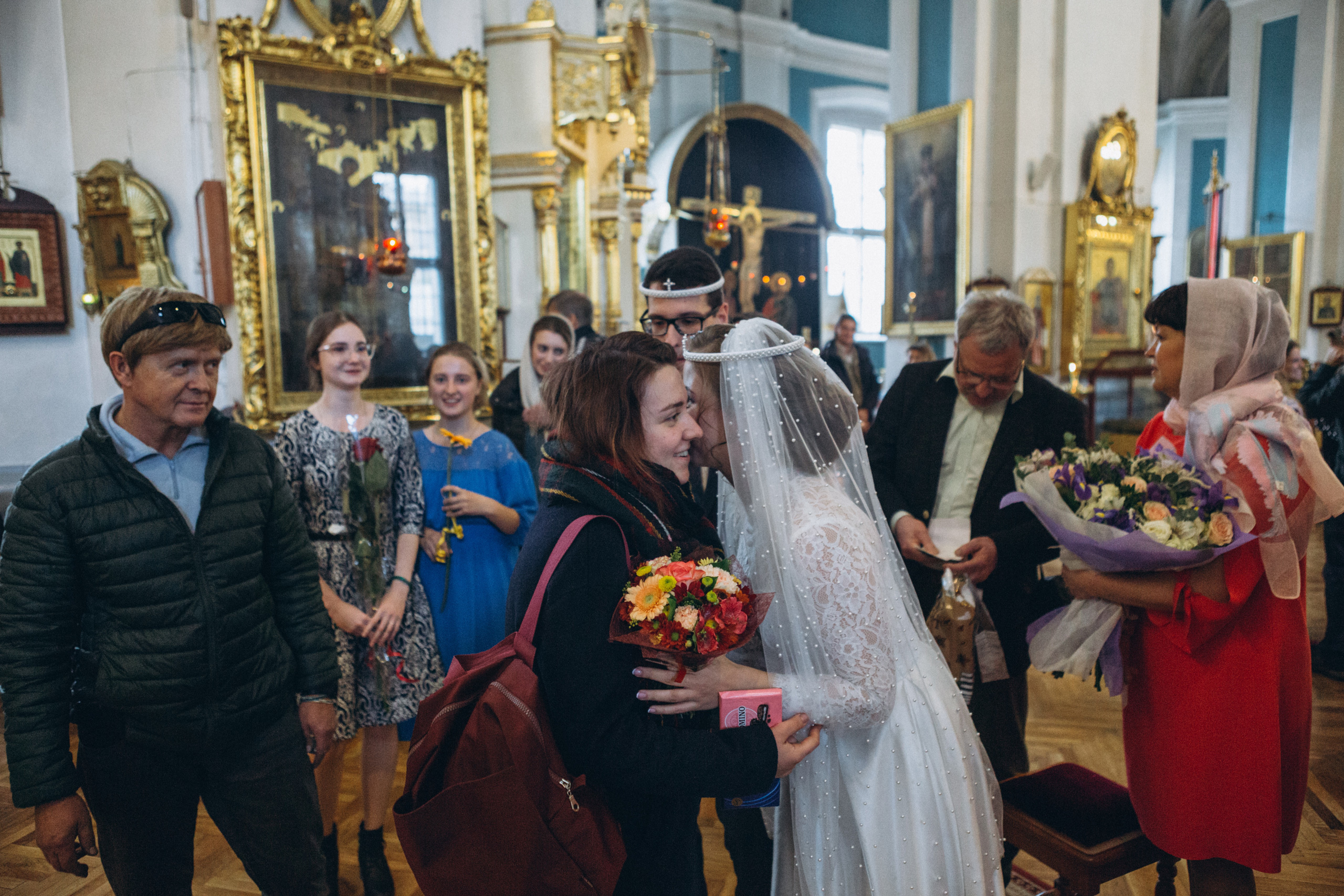 Венчание Дмитрия и Анны. Князь-Владимирский собор. Свадебный и семейный фотограф в Санкт-Петербурге Яцына Юрий. Видеоопер