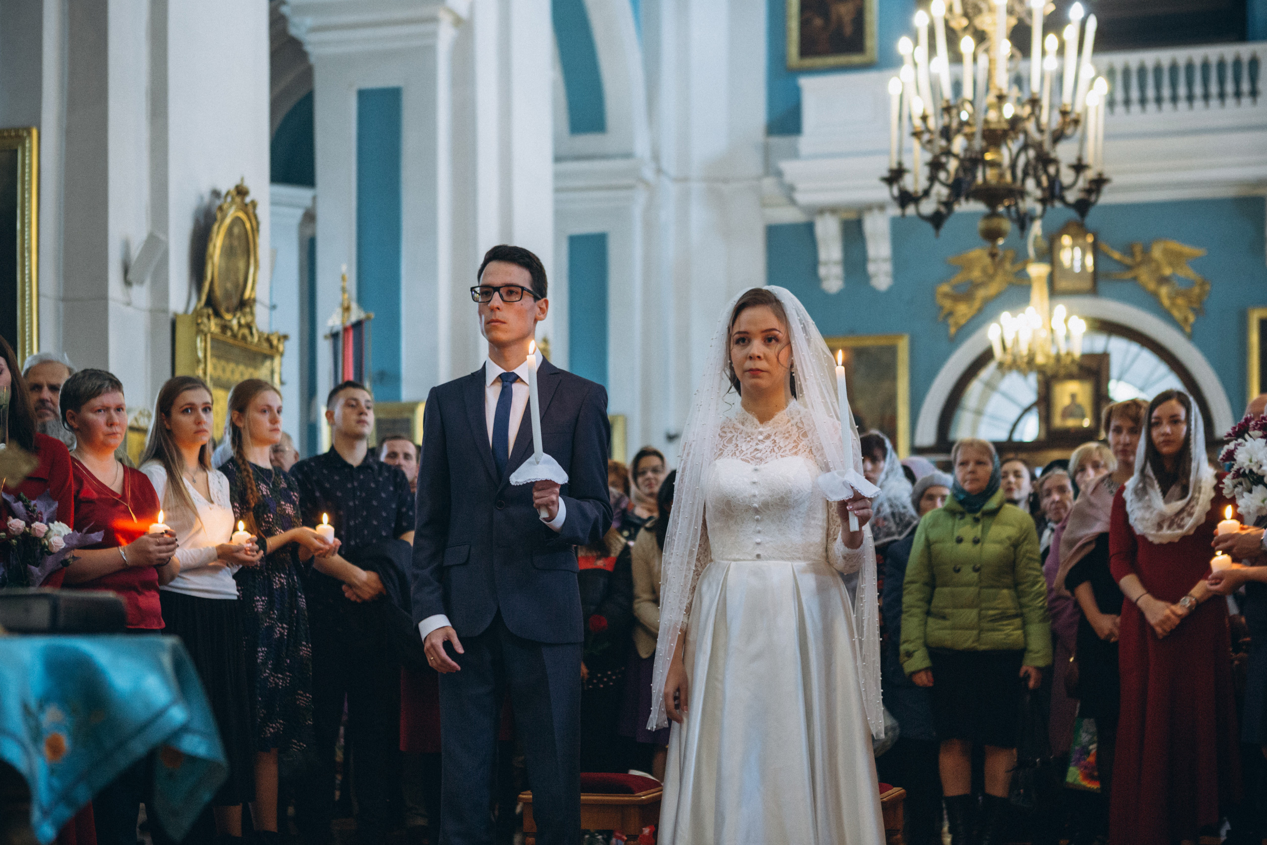 Венчание Дмитрия и Анны. Князь-Владимирский собор. Свадебный и семейный фотограф в Санкт-Петербурге Яцына Юрий. Видеоопер