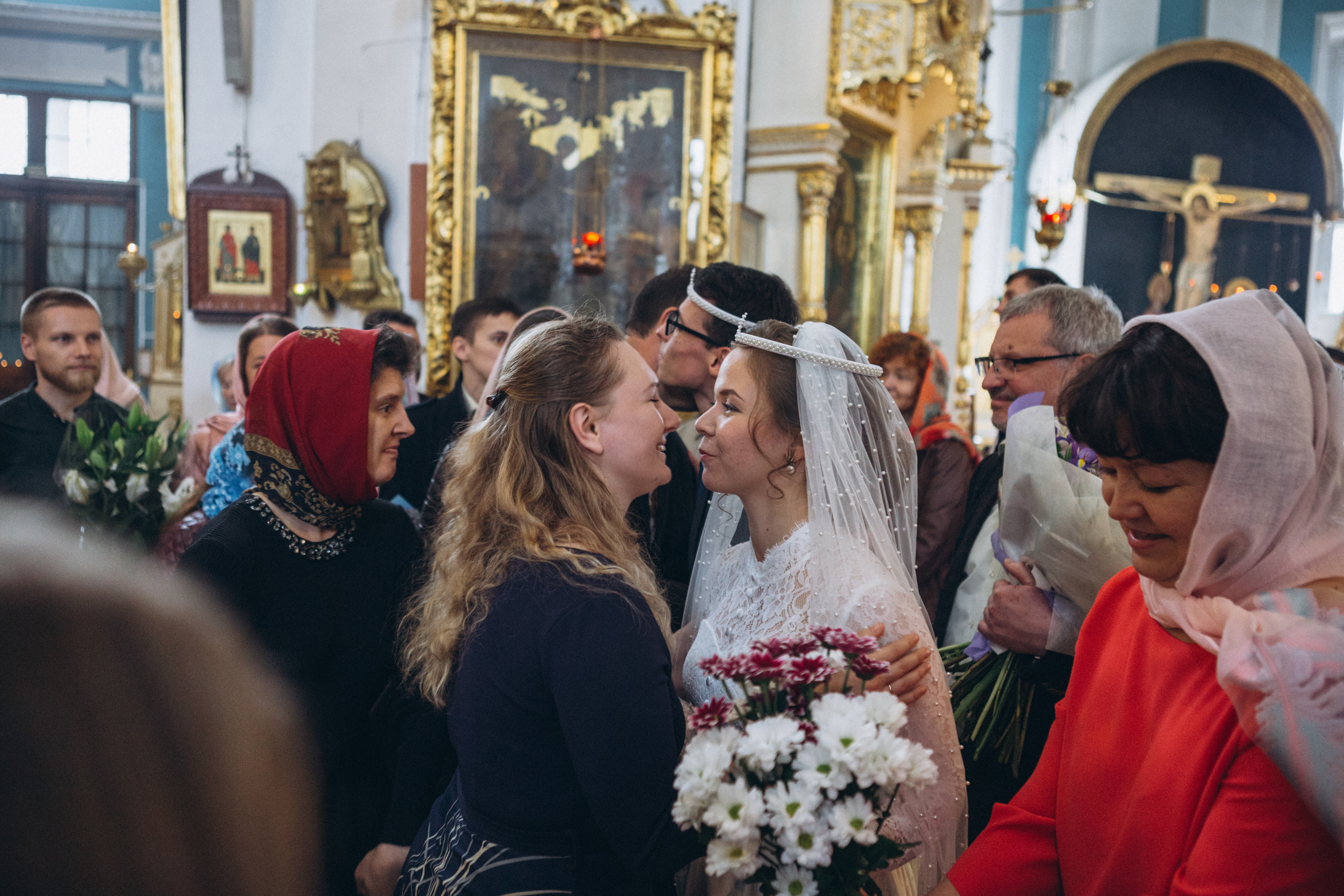 Венчание Дмитрия и Анны. Князь-Владимирский собор. Свадебный и семейный фотограф в Санкт-Петербурге Яцына Юрий. Видеоопер