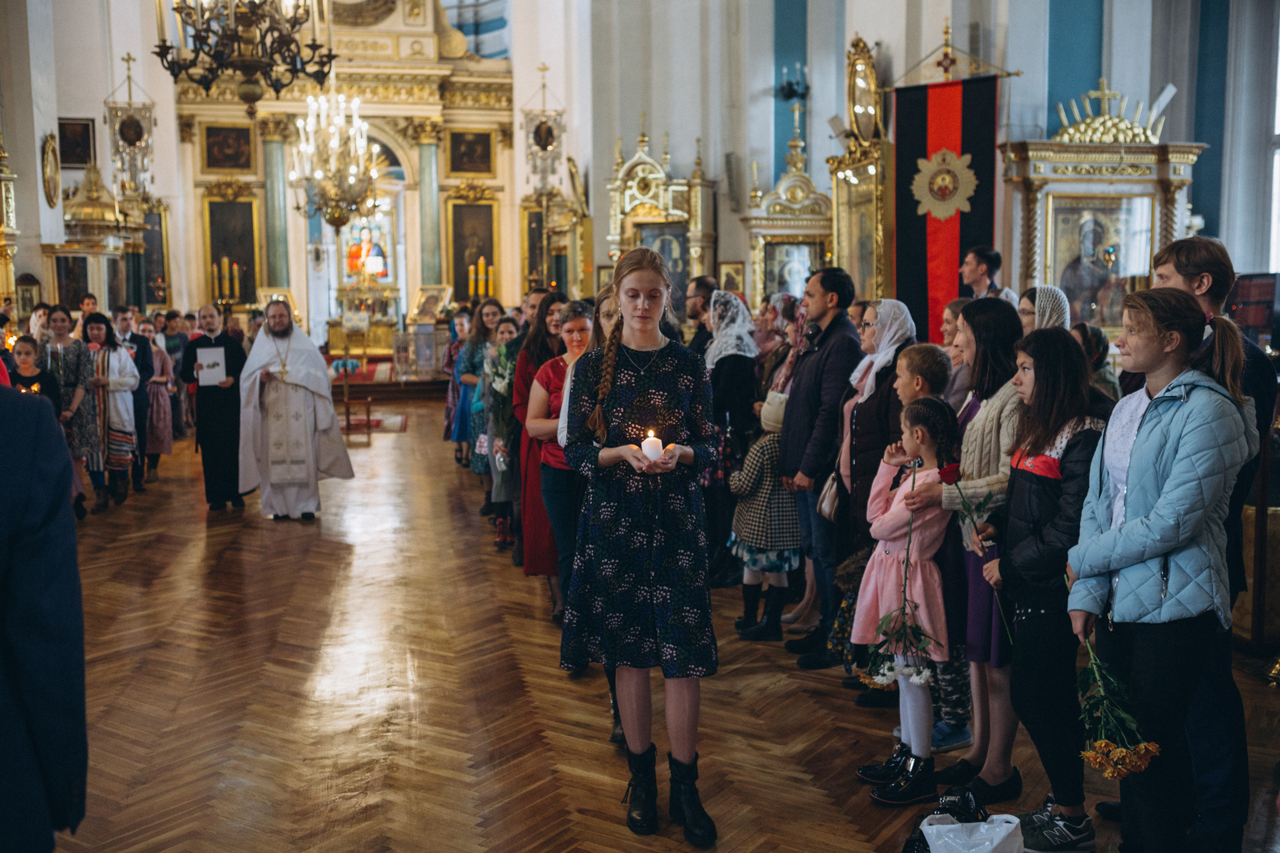 Венчание Дмитрия и Анны. Князь-Владимирский собор. Свадебный и семейный фотограф в Санкт-Петербурге Яцына Юрий. Видеоопер