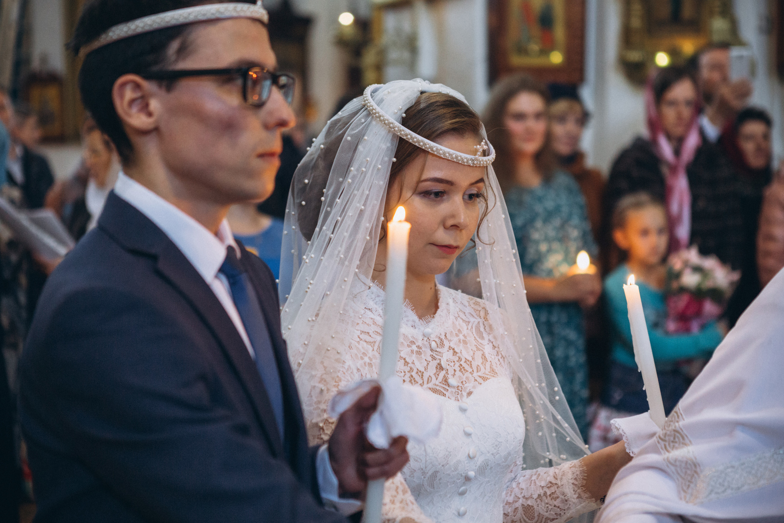 Венчание Дмитрия и Анны. Князь-Владимирский собор. Свадебный и семейный фотограф в Санкт-Петербурге Яцына Юрий. Видеоопер