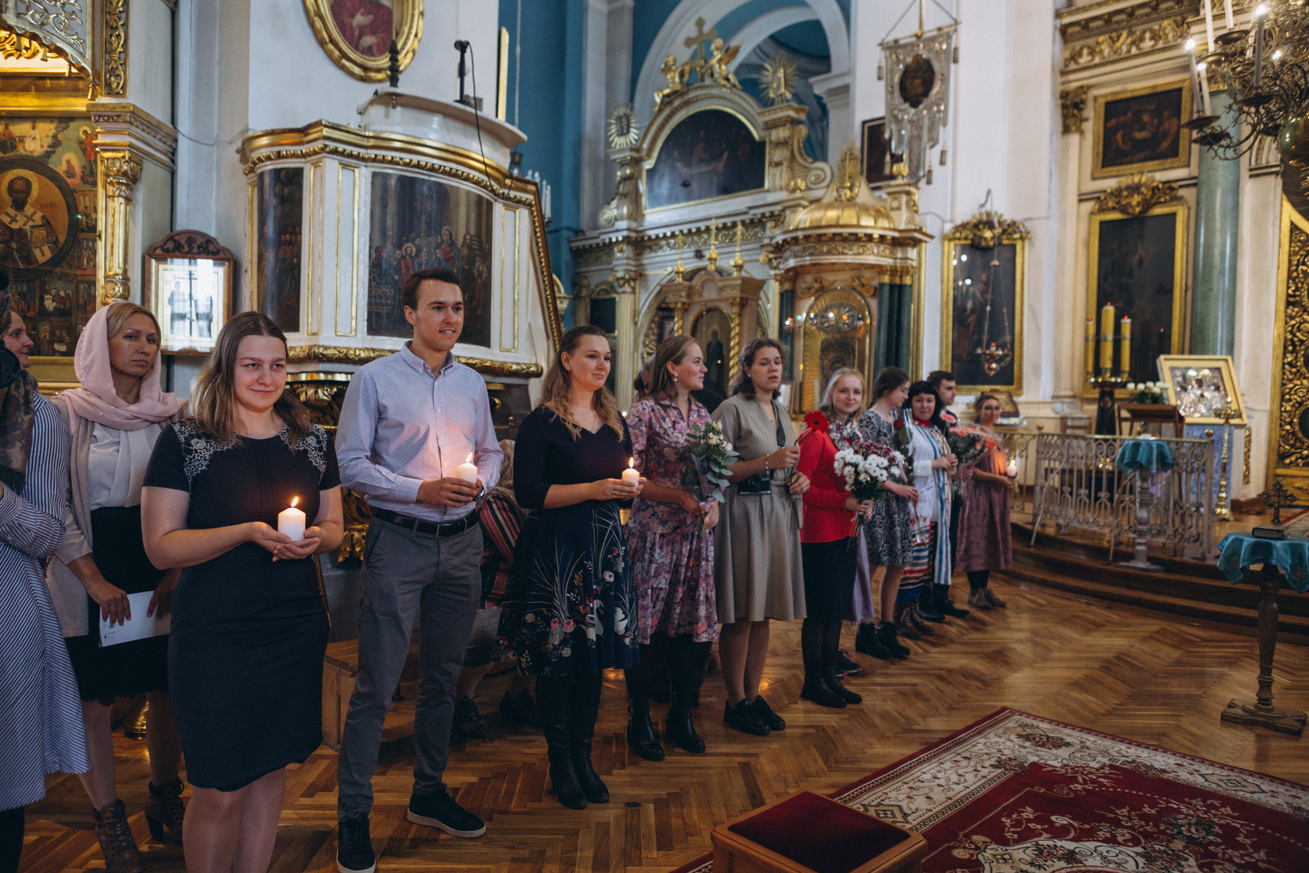 Венчание Дмитрия и Анны. Князь-Владимирский собор. Свадебный и семейный фотограф в Санкт-Петербурге Яцына Юрий. Видеоопер