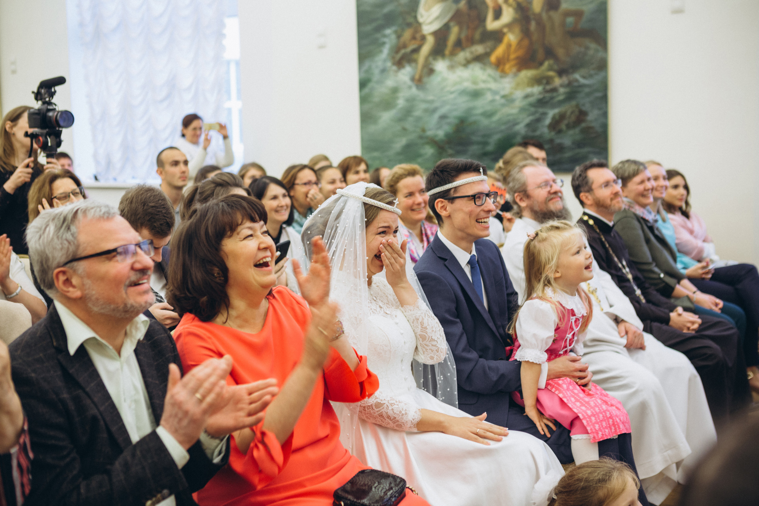 Венчание Дмитрия и Анны. Князь-Владимирский собор. Свадебный и семейный фотограф в Санкт-Петербурге Яцына Юрий. Видеоопер