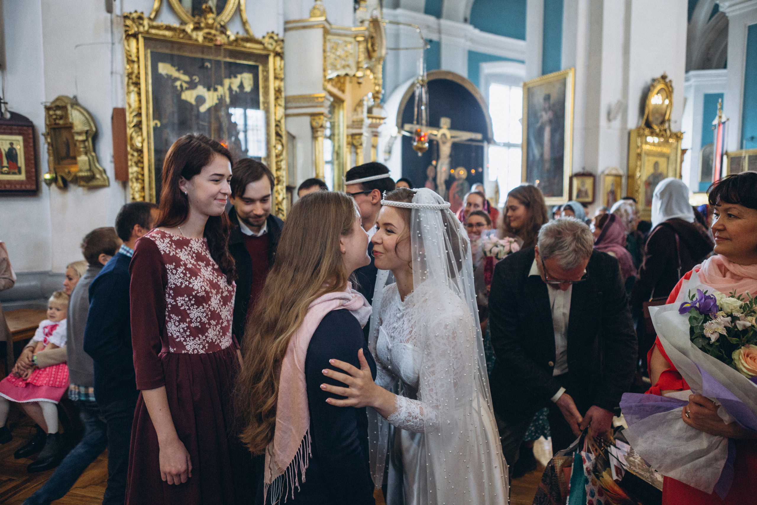 Венчание Дмитрия и Анны. Князь-Владимирский собор. Свадебный и семейный фотограф в Санкт-Петербурге Яцына Юрий. Видеоопер