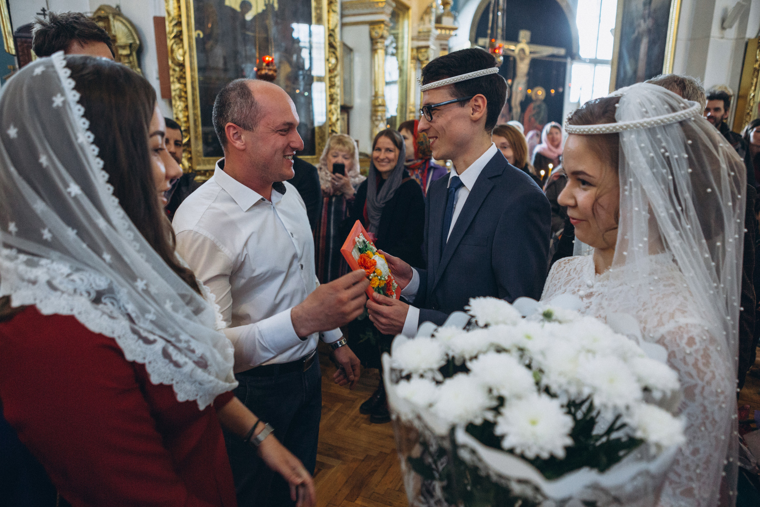 Венчание Дмитрия и Анны. Князь-Владимирский собор. Свадебный и семейный фотограф в Санкт-Петербурге Яцына Юрий. Видеоопер