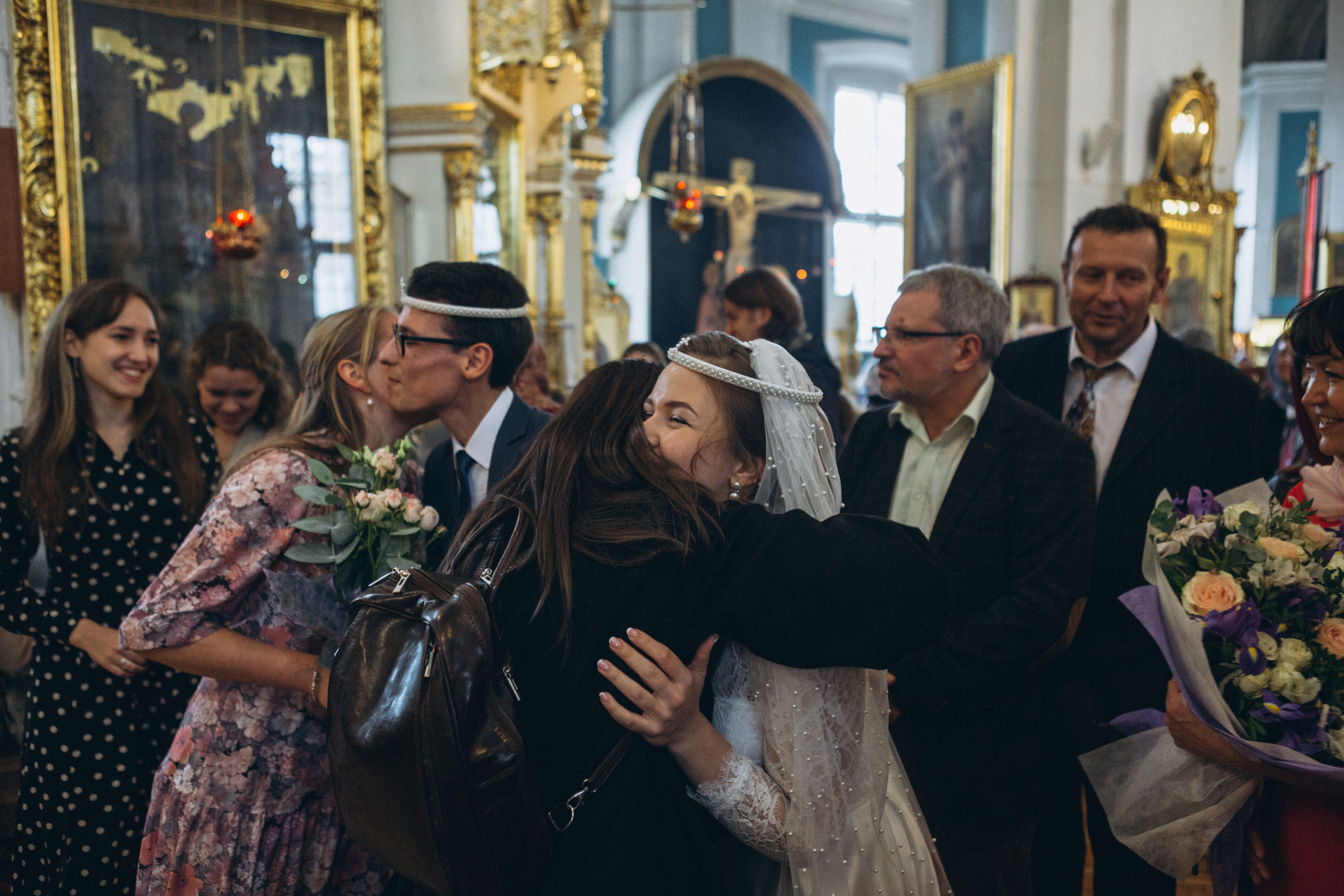 Венчание Дмитрия и Анны. Князь-Владимирский собор. Свадебный и семейный фотограф в Санкт-Петербурге Яцына Юрий. Видеоопер