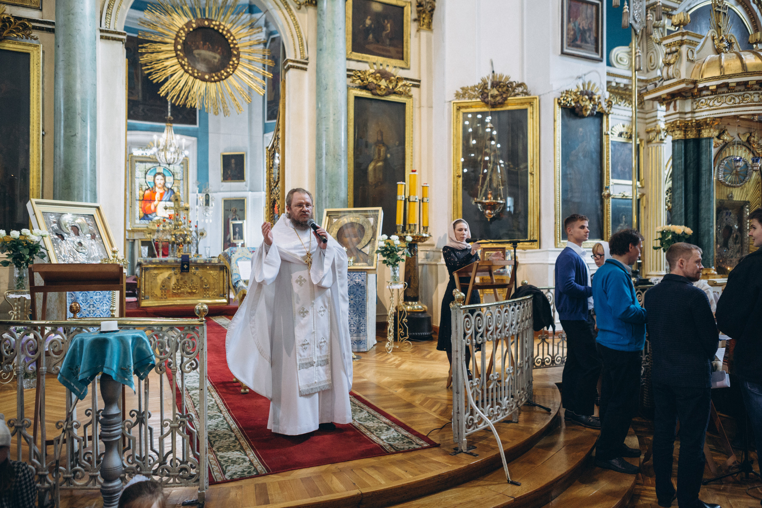Венчание Дмитрия и Анны. Князь-Владимирский собор. Свадебный и семейный фотограф в Санкт-Петербурге Яцына Юрий. Видеоопер