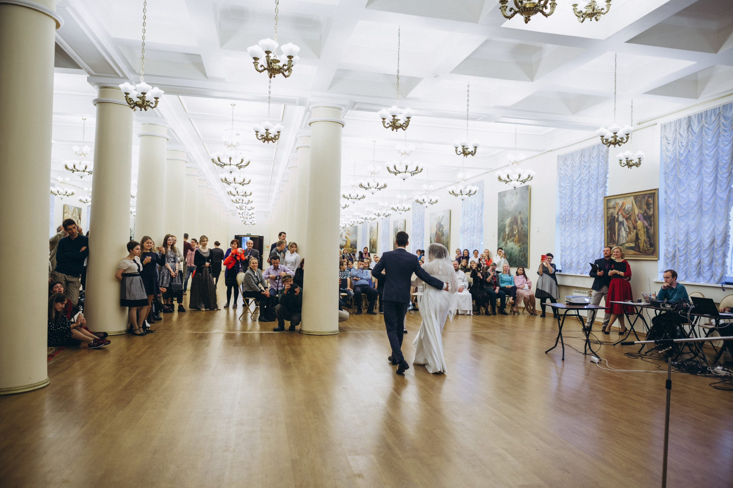 Венчание Дмитрия и Анны. Князь-Владимирский собор. Свадебный и семейный фотограф в Санкт-Петербурге Яцына Юрий. Видеоопер