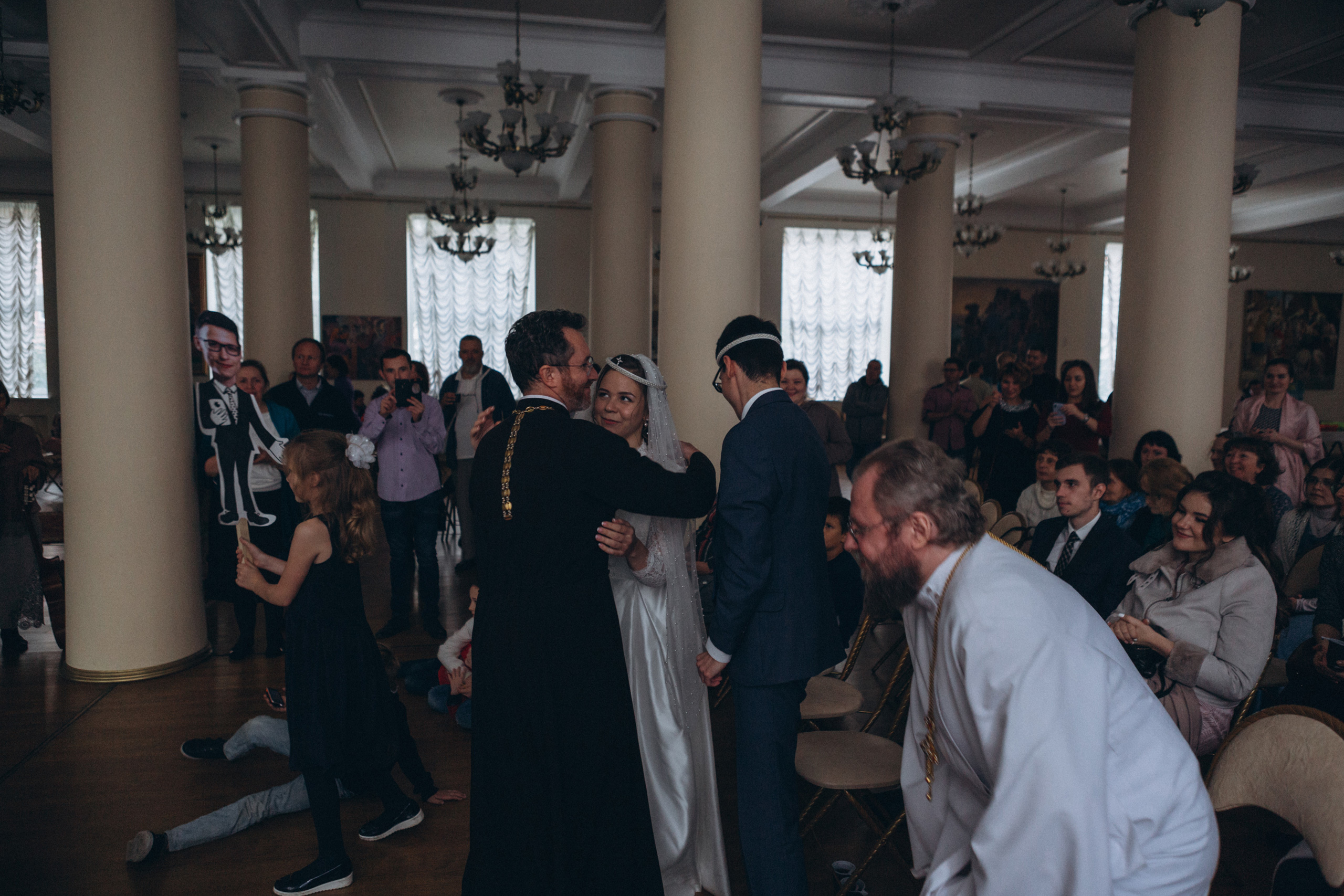 Венчание Дмитрия и Анны. Князь-Владимирский собор. Свадебный и семейный фотограф в Санкт-Петербурге Яцына Юрий. Видеоопер