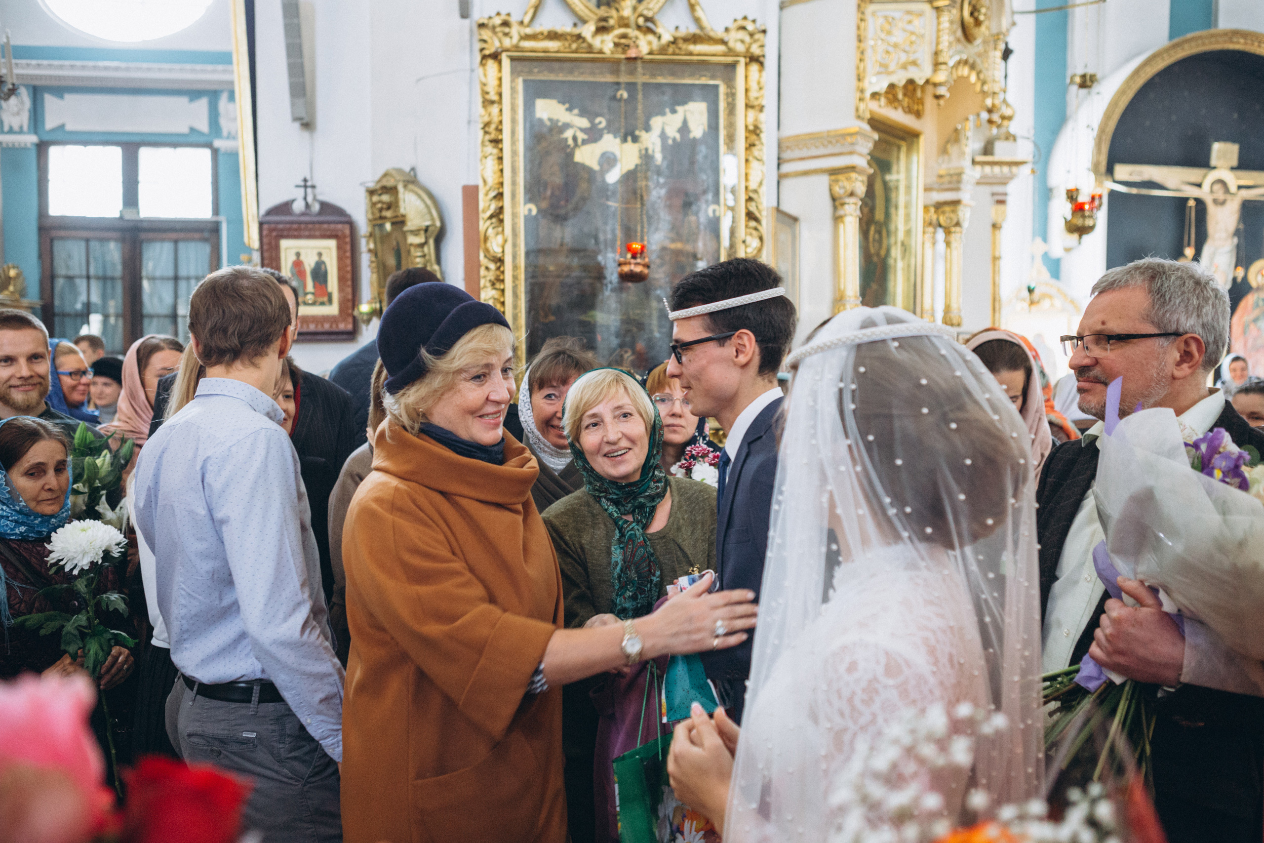 Венчание Дмитрия и Анны. Князь-Владимирский собор. Свадебный и семейный фотограф в Санкт-Петербурге Яцына Юрий. Видеоопер