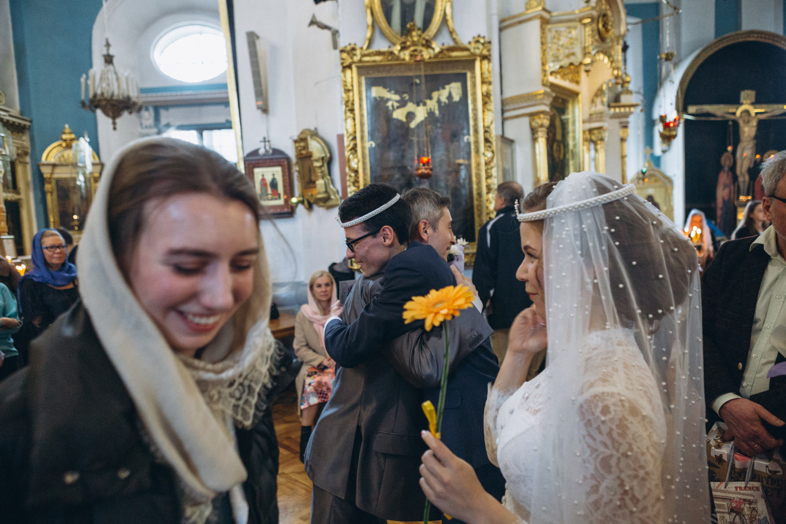 Венчание Дмитрия и Анны. Князь-Владимирский собор. Свадебный и семейный фотограф в Санкт-Петербурге Яцына Юрий. Видеоопер