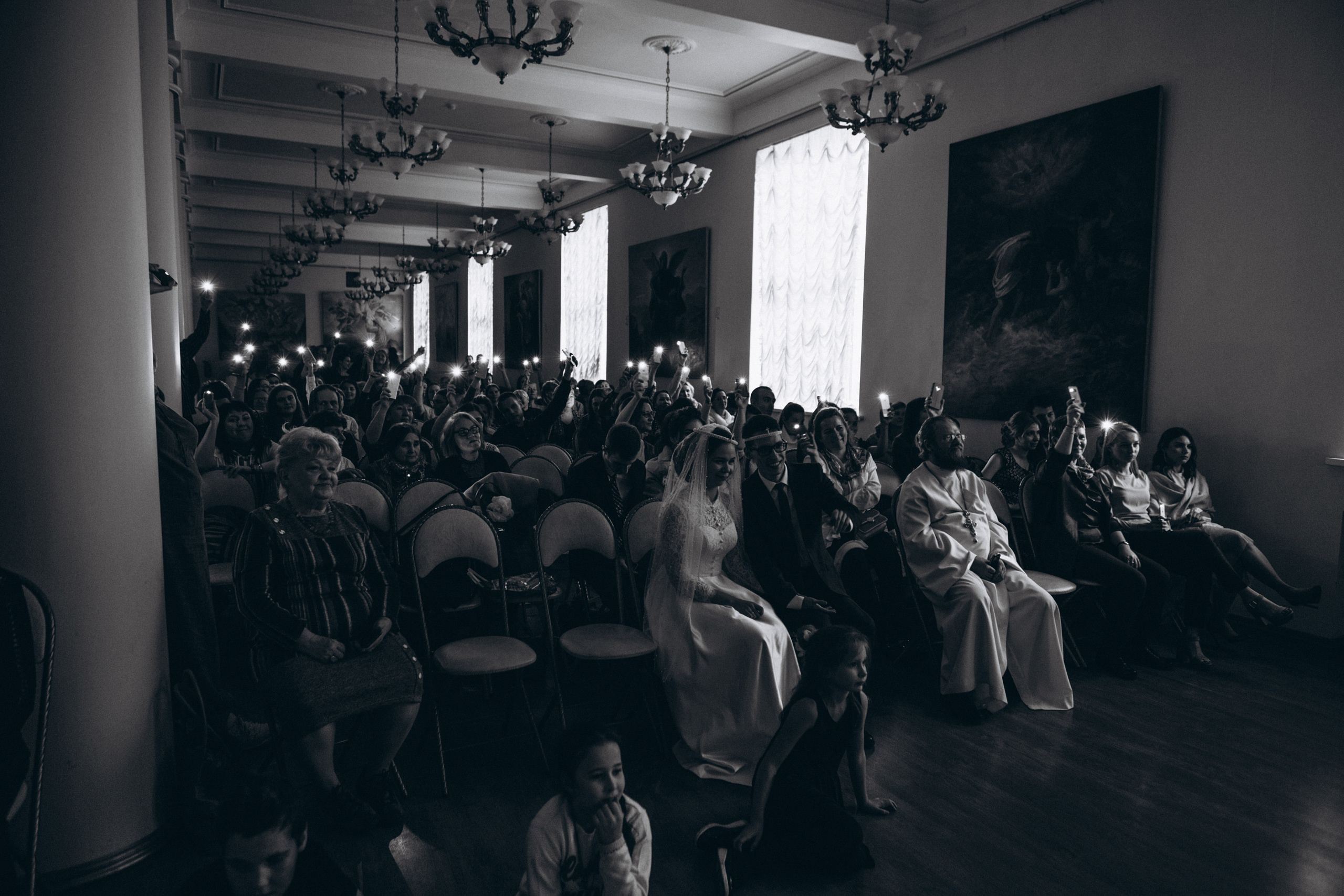 Венчание Дмитрия и Анны. Князь-Владимирский собор. Свадебный и семейный фотограф в Санкт-Петербурге Яцына Юрий. Видеоопер