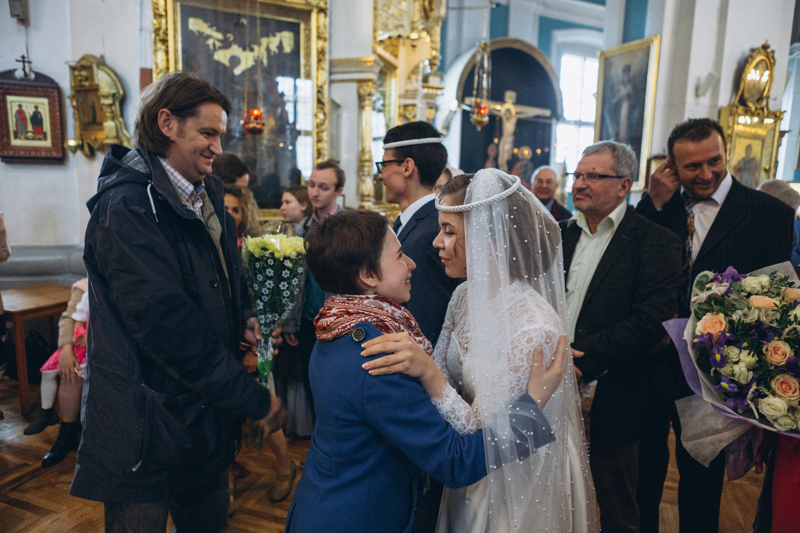 Венчание Дмитрия и Анны. Князь-Владимирский собор. Свадебный и семейный фотограф в Санкт-Петербурге Яцына Юрий. Видеоопер