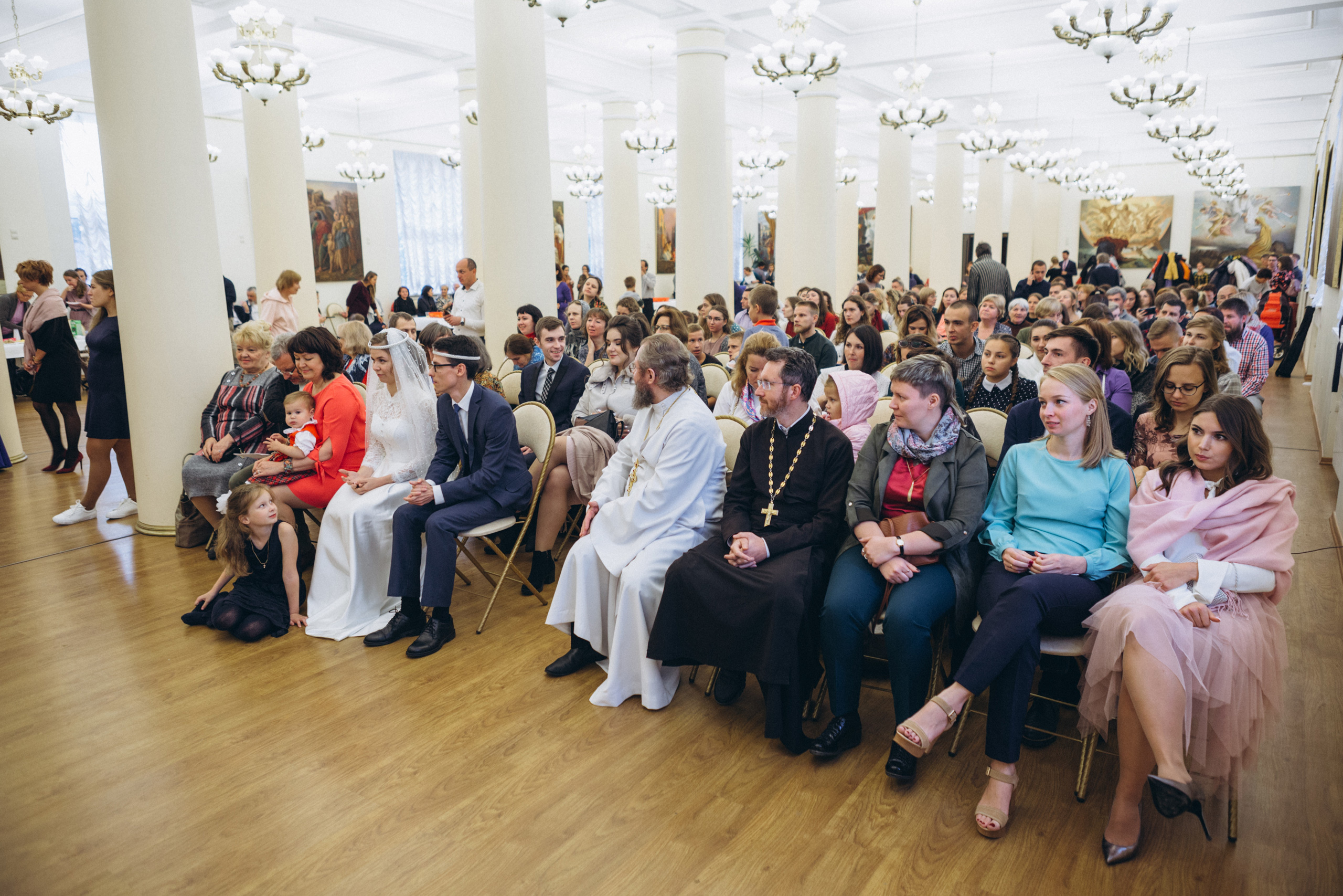 Венчание Дмитрия и Анны. Князь-Владимирский собор. Свадебный и семейный фотограф в Санкт-Петербурге Яцына Юрий. Видеоопер