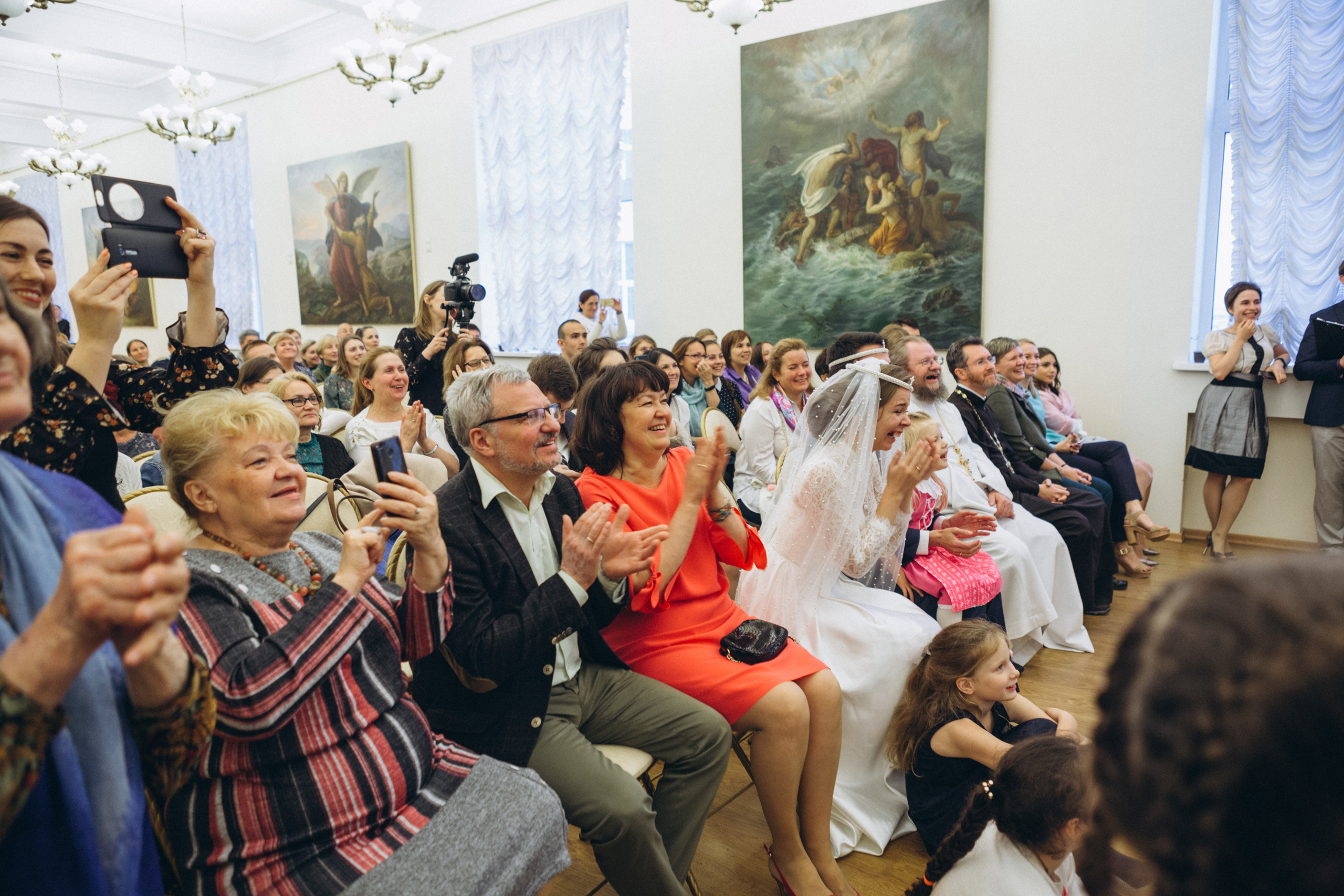 Венчание Дмитрия и Анны. Князь-Владимирский собор. Свадебный и семейный фотограф в Санкт-Петербурге Яцына Юрий. Видеоопер