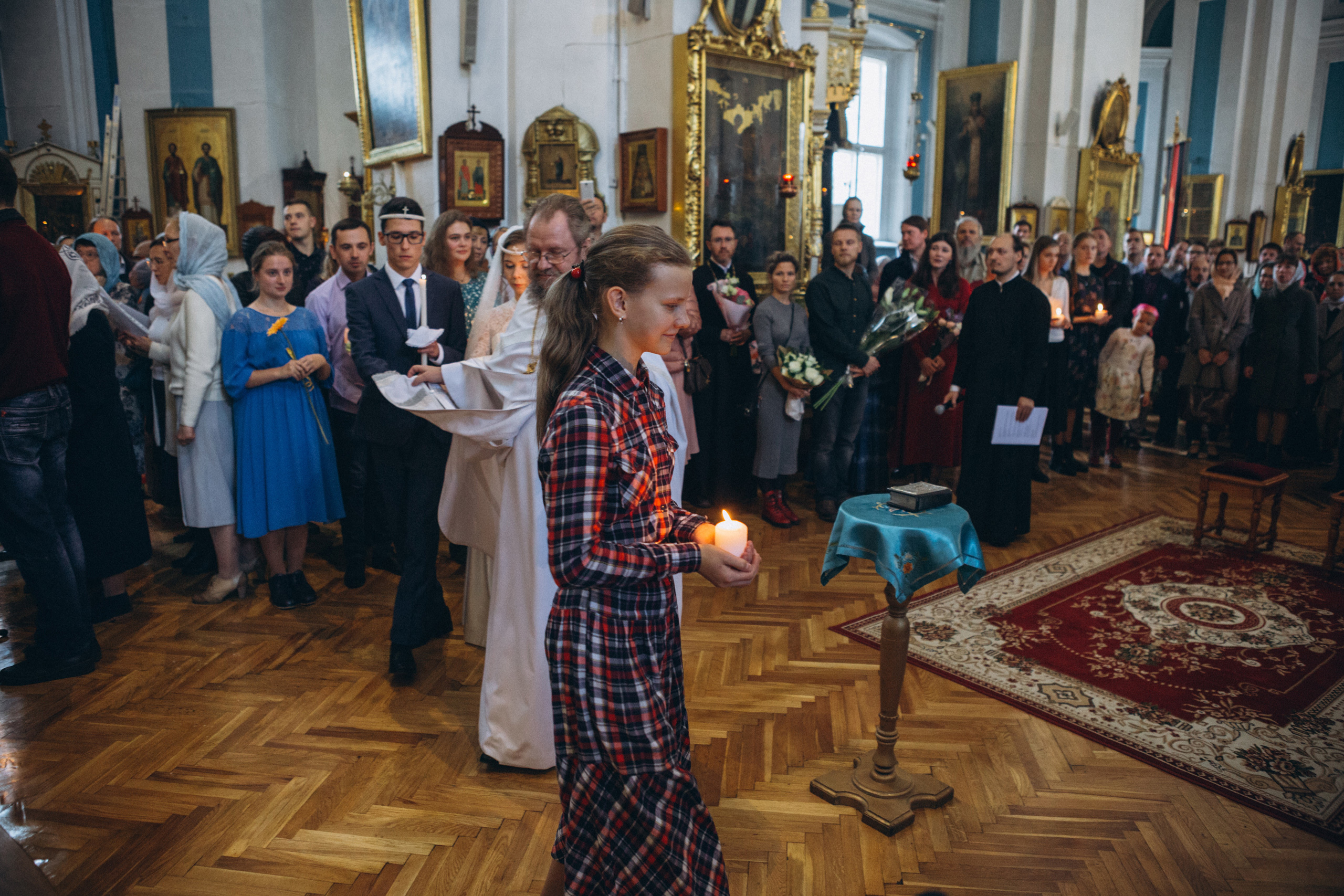 Венчание Дмитрия и Анны. Князь-Владимирский собор. Свадебный и семейный фотограф в Санкт-Петербурге Яцына Юрий. Видеоопер