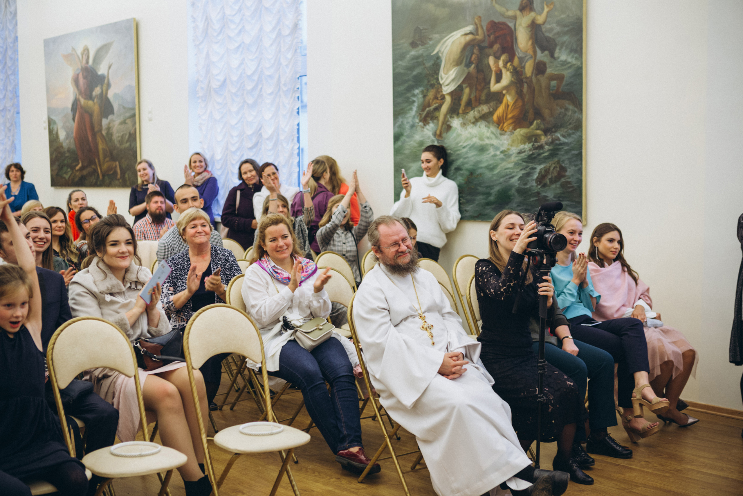 Венчание Дмитрия и Анны. Князь-Владимирский собор. Свадебный и семейный фотограф в Санкт-Петербурге Яцына Юрий. Видеоопер