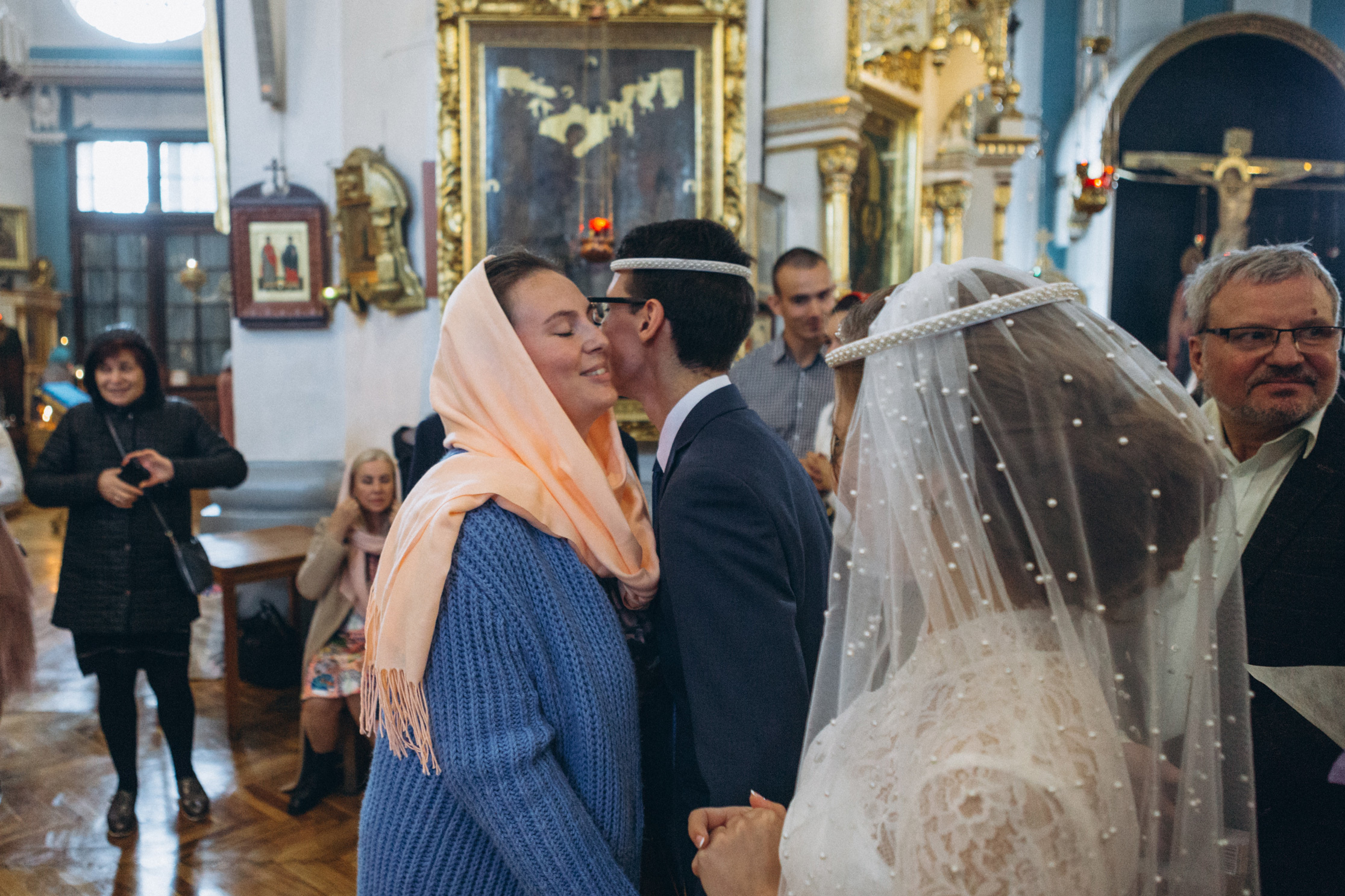 Венчание Дмитрия и Анны. Князь-Владимирский собор. Свадебный и семейный фотограф в Санкт-Петербурге Яцына Юрий. Видеоопер