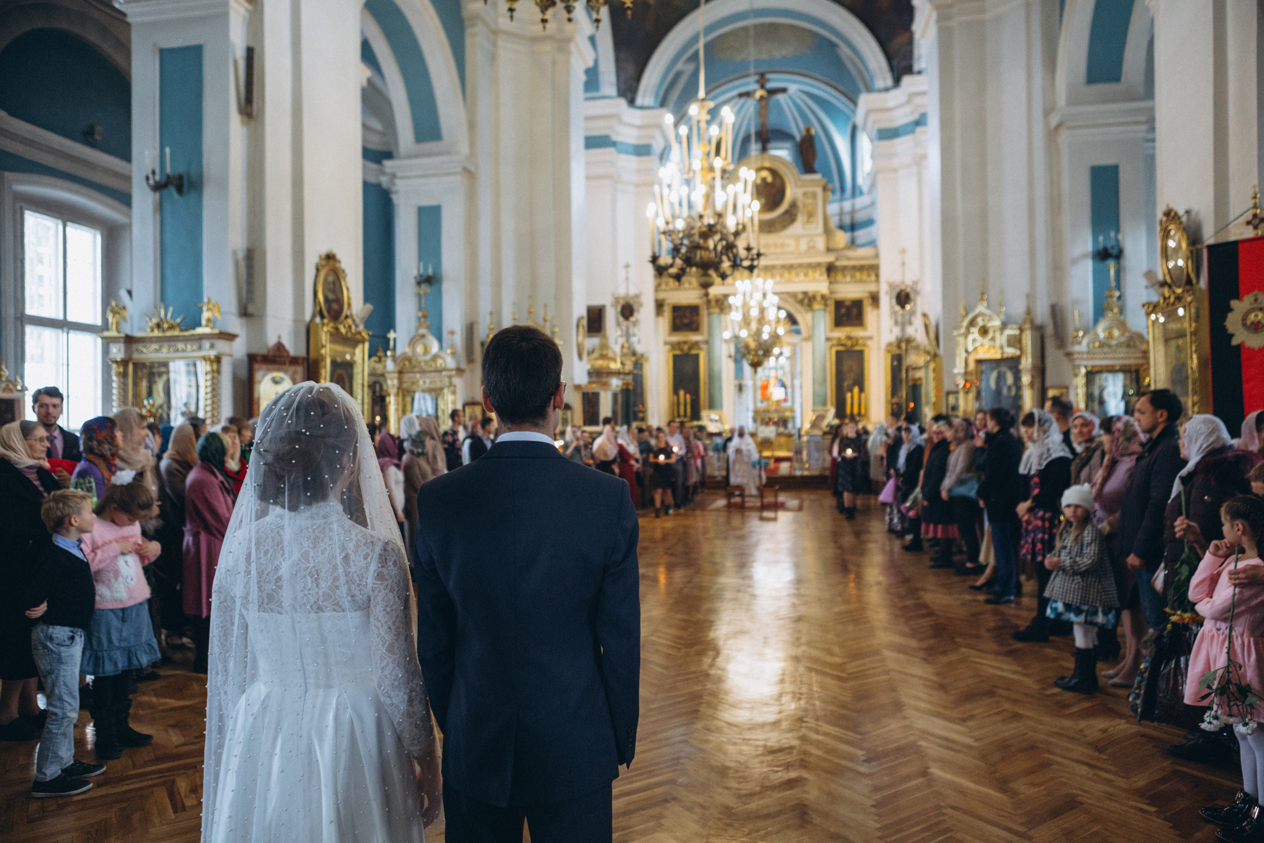 Венчание Дмитрия и Анны. Князь-Владимирский собор. Свадебный и семейный фотограф в Санкт-Петербурге Яцына Юрий. Видеоопер