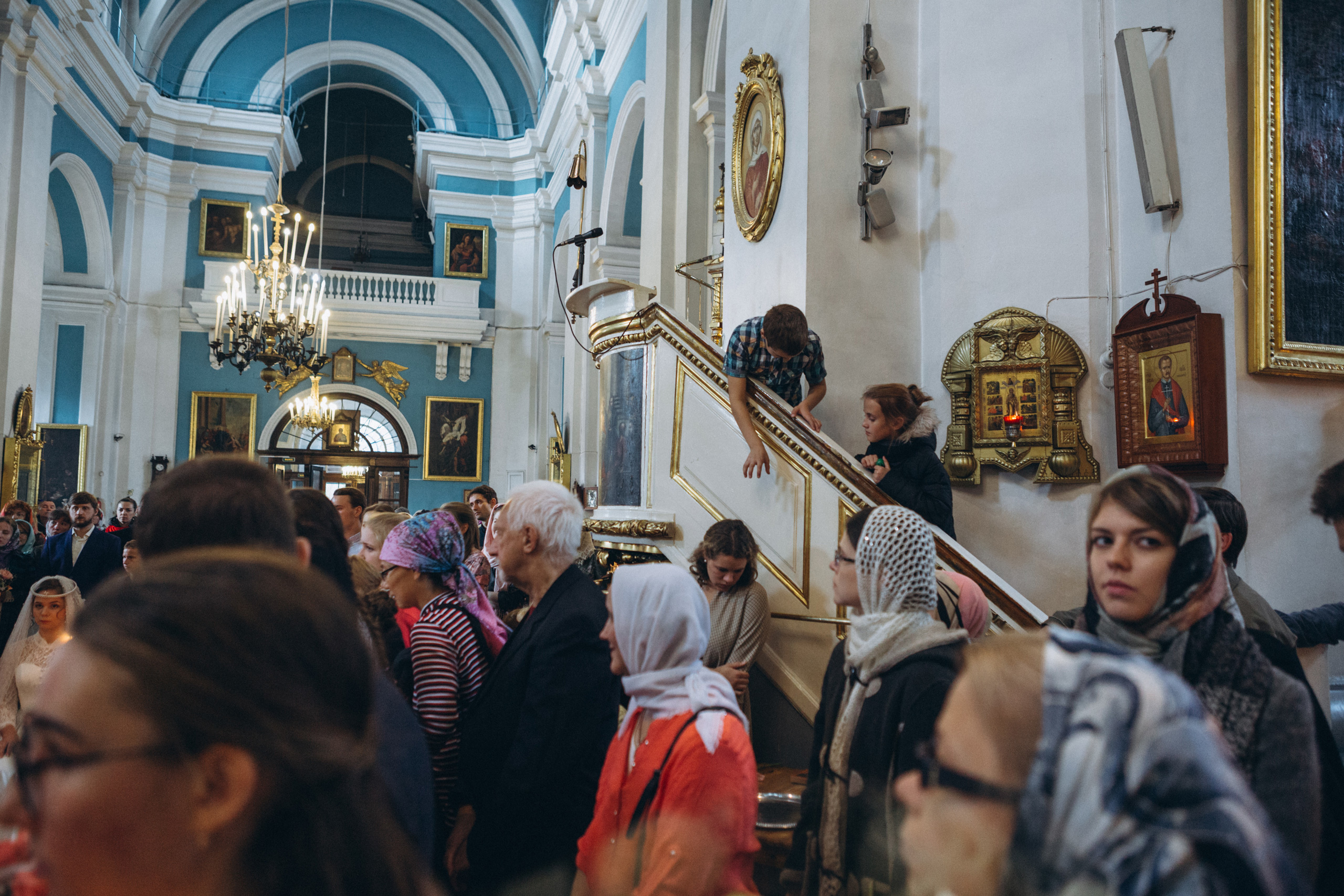 Венчание Дмитрия и Анны. Князь-Владимирский собор. Свадебный и семейный фотограф в Санкт-Петербурге Яцына Юрий. Видеоопер