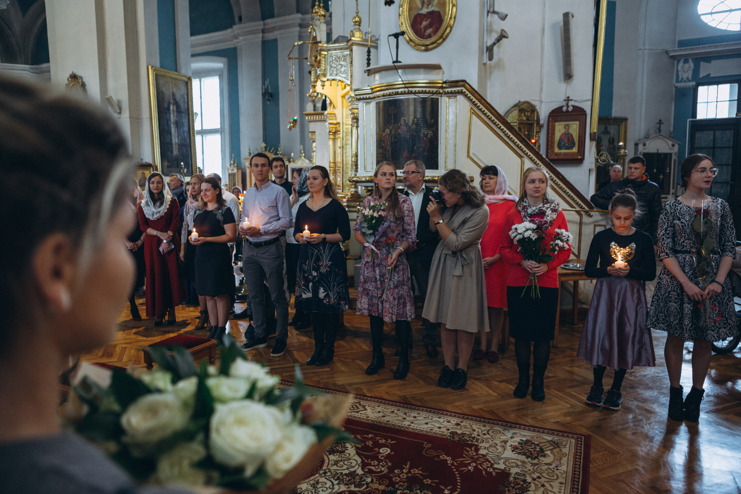 Венчание Дмитрия и Анны. Князь-Владимирский собор. Свадебный и семейный фотограф в Санкт-Петербурге Яцына Юрий. Видеоопер