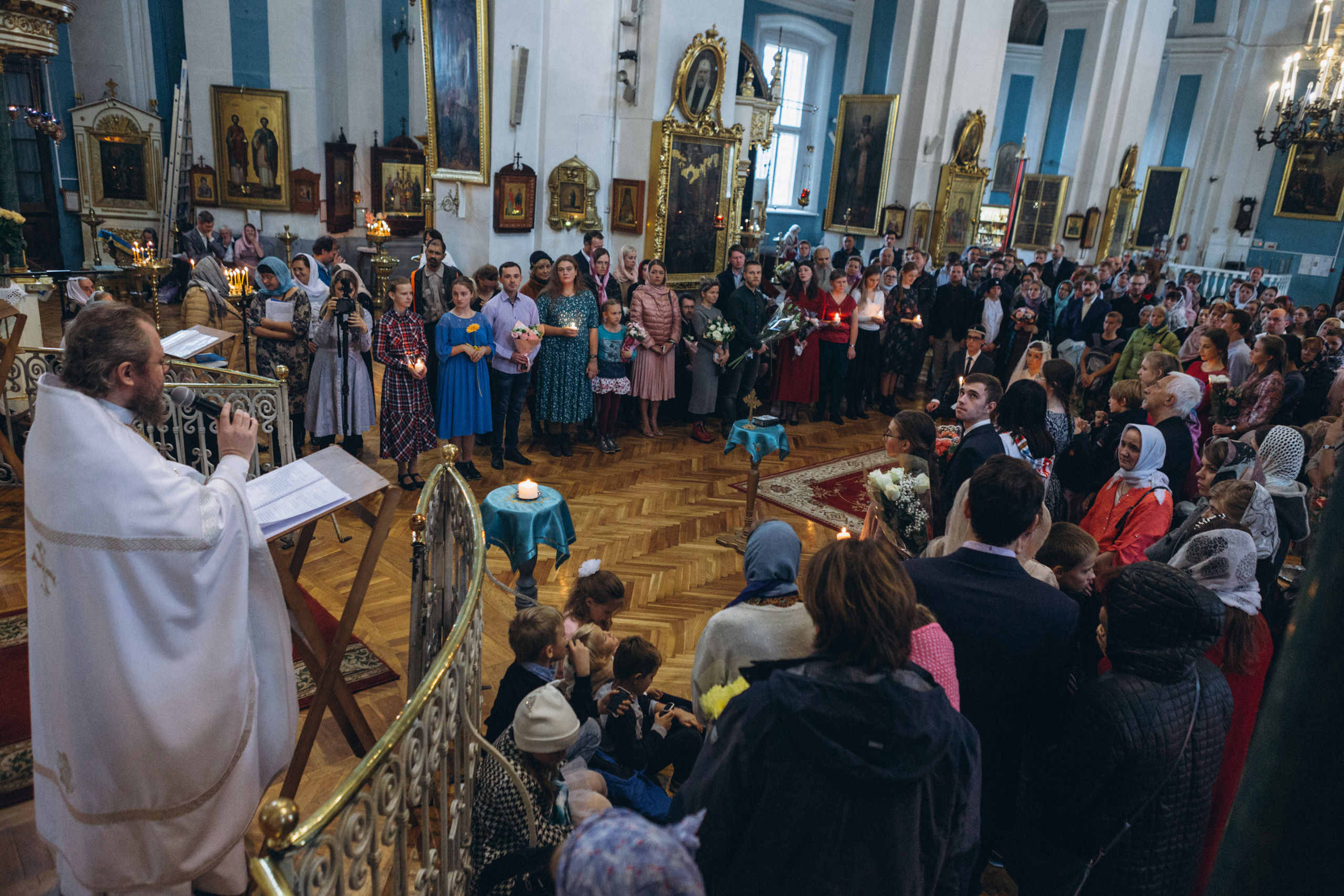 Венчание Дмитрия и Анны. Князь-Владимирский собор. Свадебный и семейный фотограф в Санкт-Петербурге Яцына Юрий. Видеоопер