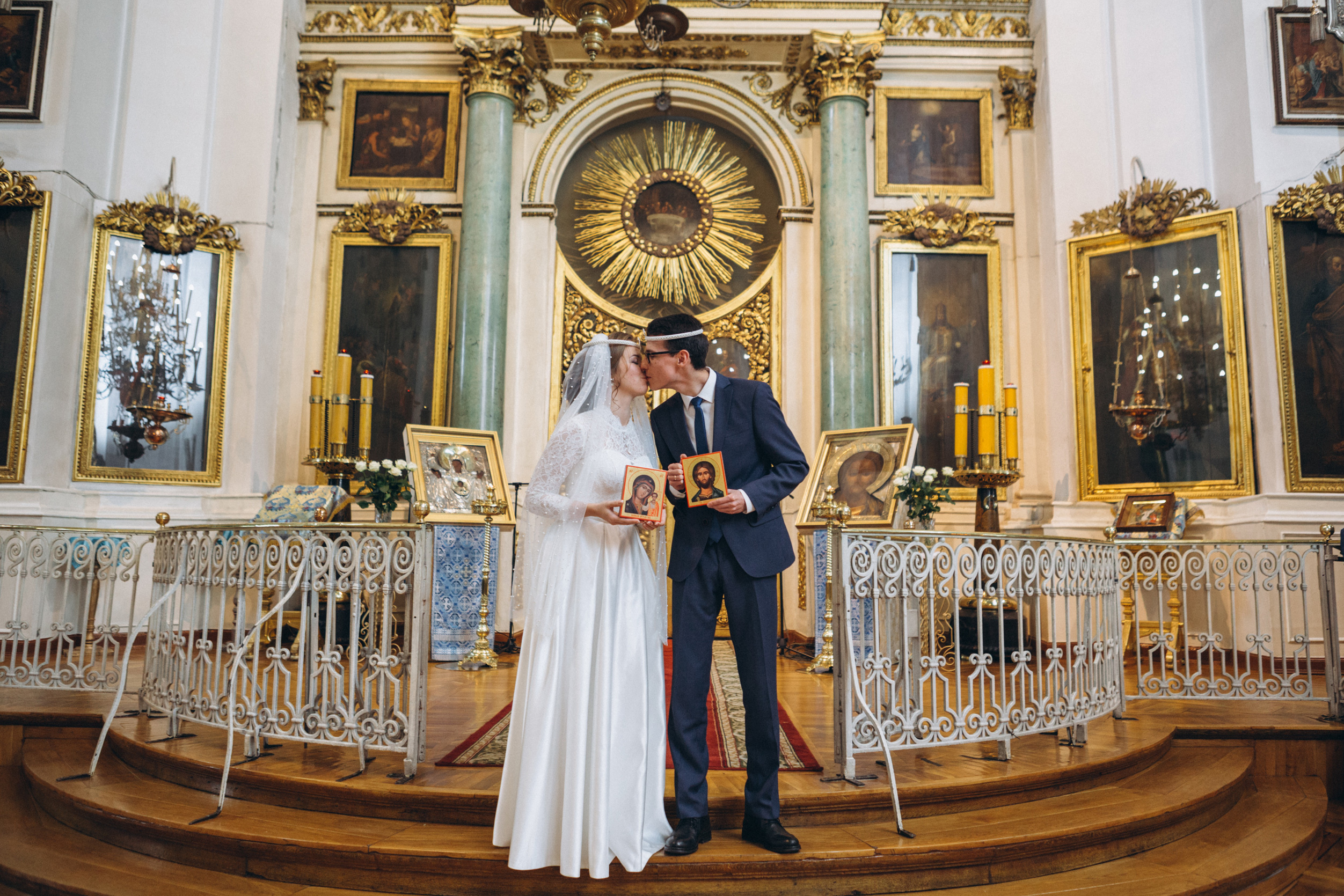 Венчание Дмитрия и Анны. Князь-Владимирский собор. Свадебный и семейный фотограф в Санкт-Петербурге Яцына Юрий. Видеоопер