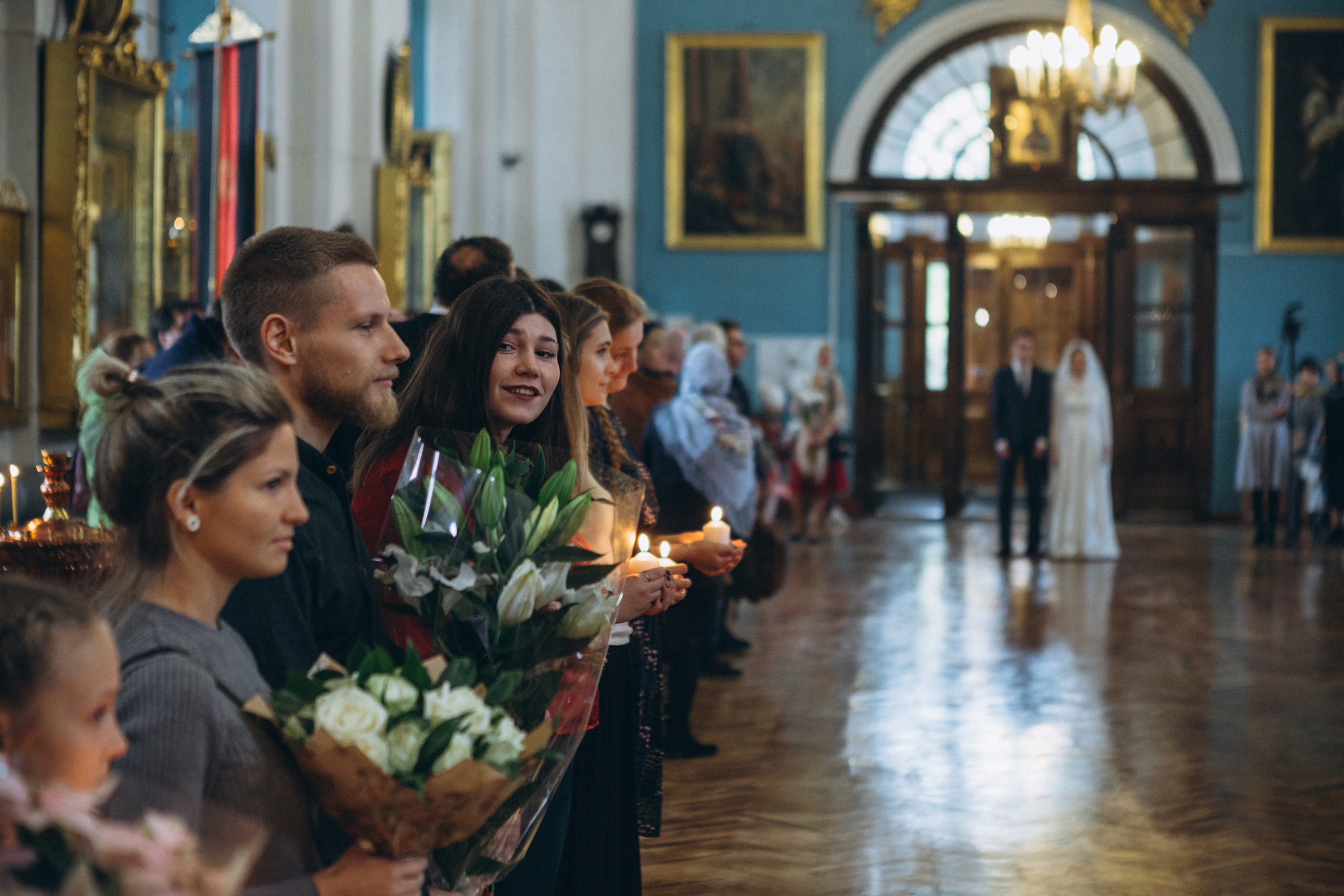 Венчание Дмитрия и Анны. Князь-Владимирский собор. Свадебный и семейный фотограф в Санкт-Петербурге Яцына Юрий. Видеоопер