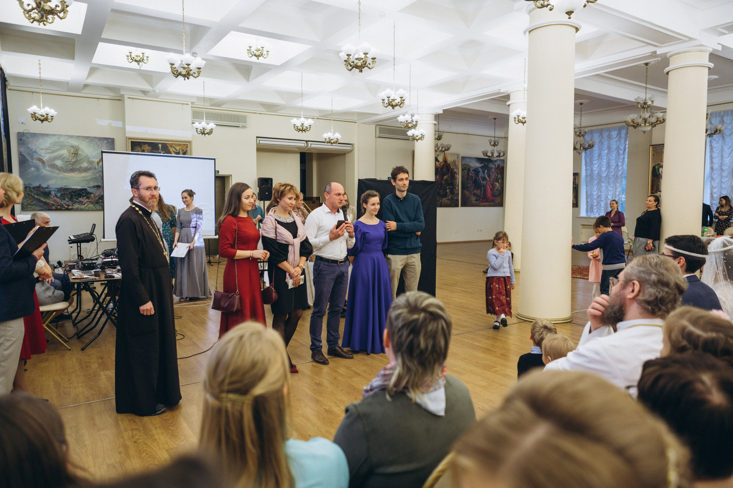 Венчание Дмитрия и Анны. Князь-Владимирский собор. Свадебный и семейный фотограф в Санкт-Петербурге Яцына Юрий. Видеоопер