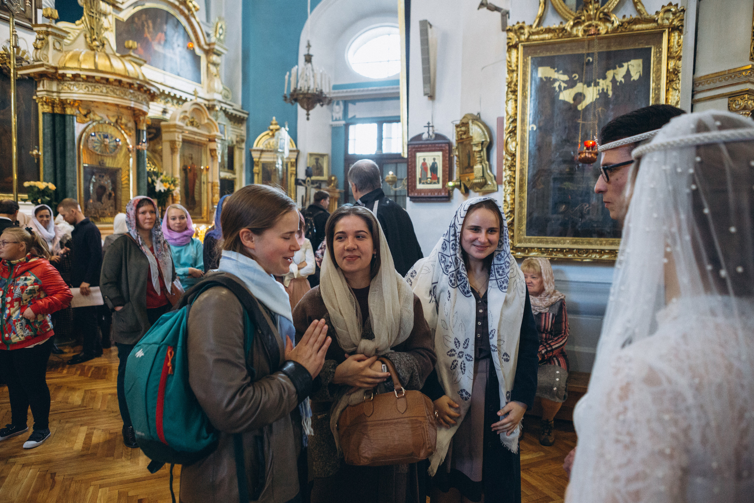 Венчание Дмитрия и Анны. Князь-Владимирский собор. Свадебный и семейный фотограф в Санкт-Петербурге Яцына Юрий. Видеоопер