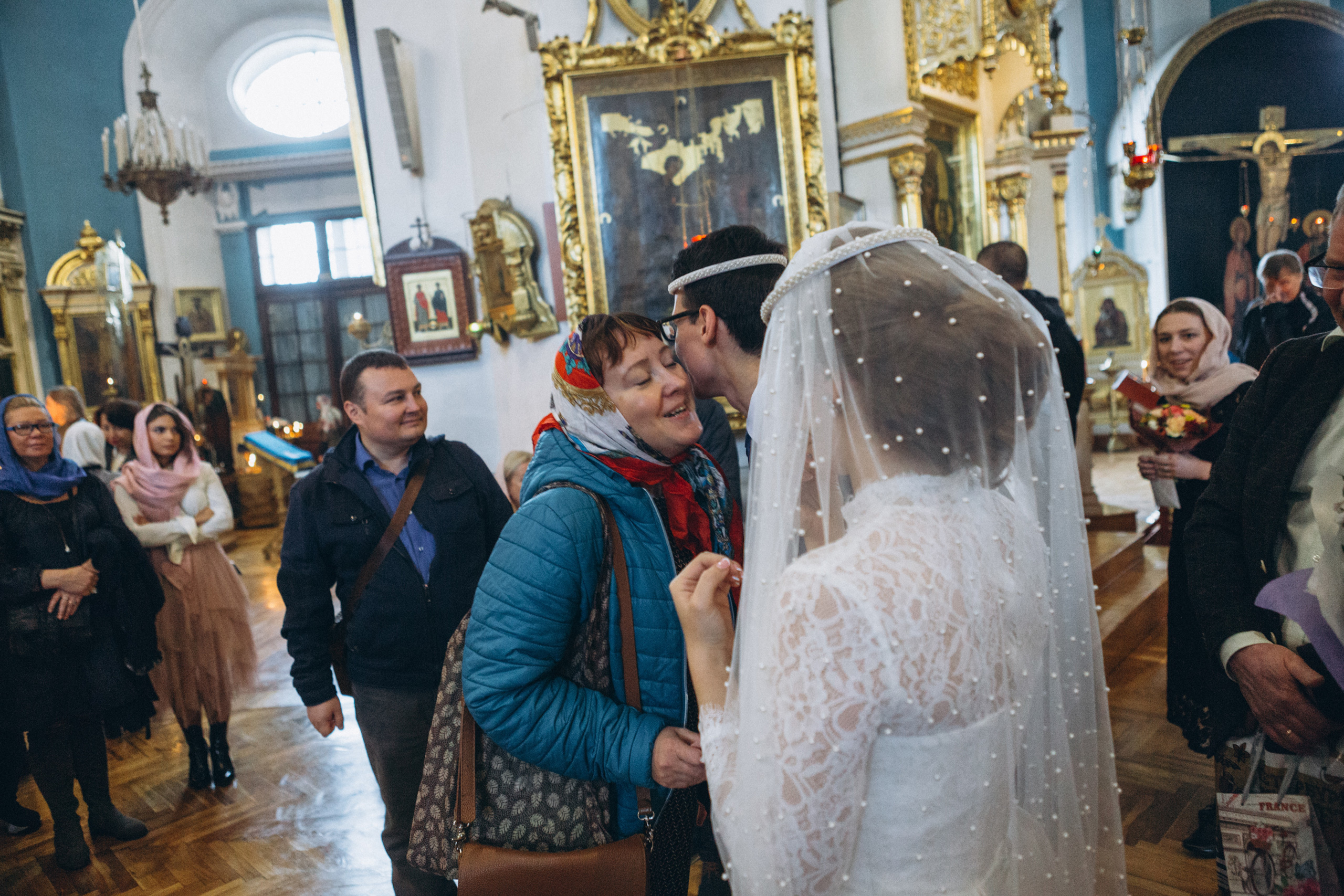 Венчание Дмитрия и Анны. Князь-Владимирский собор. Свадебный и семейный фотограф в Санкт-Петербурге Яцына Юрий. Видеоопер