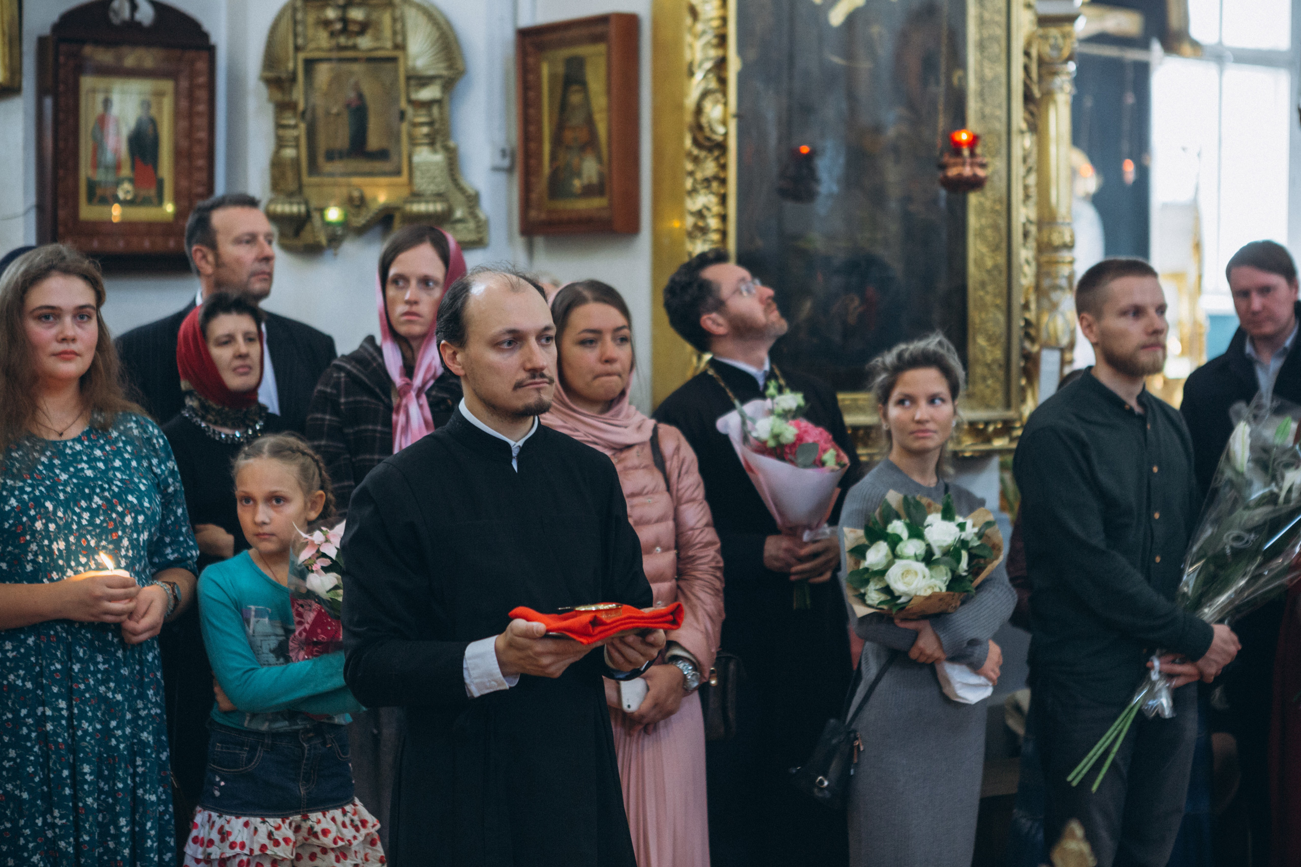 Венчание Дмитрия и Анны. Князь-Владимирский собор. Свадебный и семейный фотограф в Санкт-Петербурге Яцына Юрий. Видеоопер