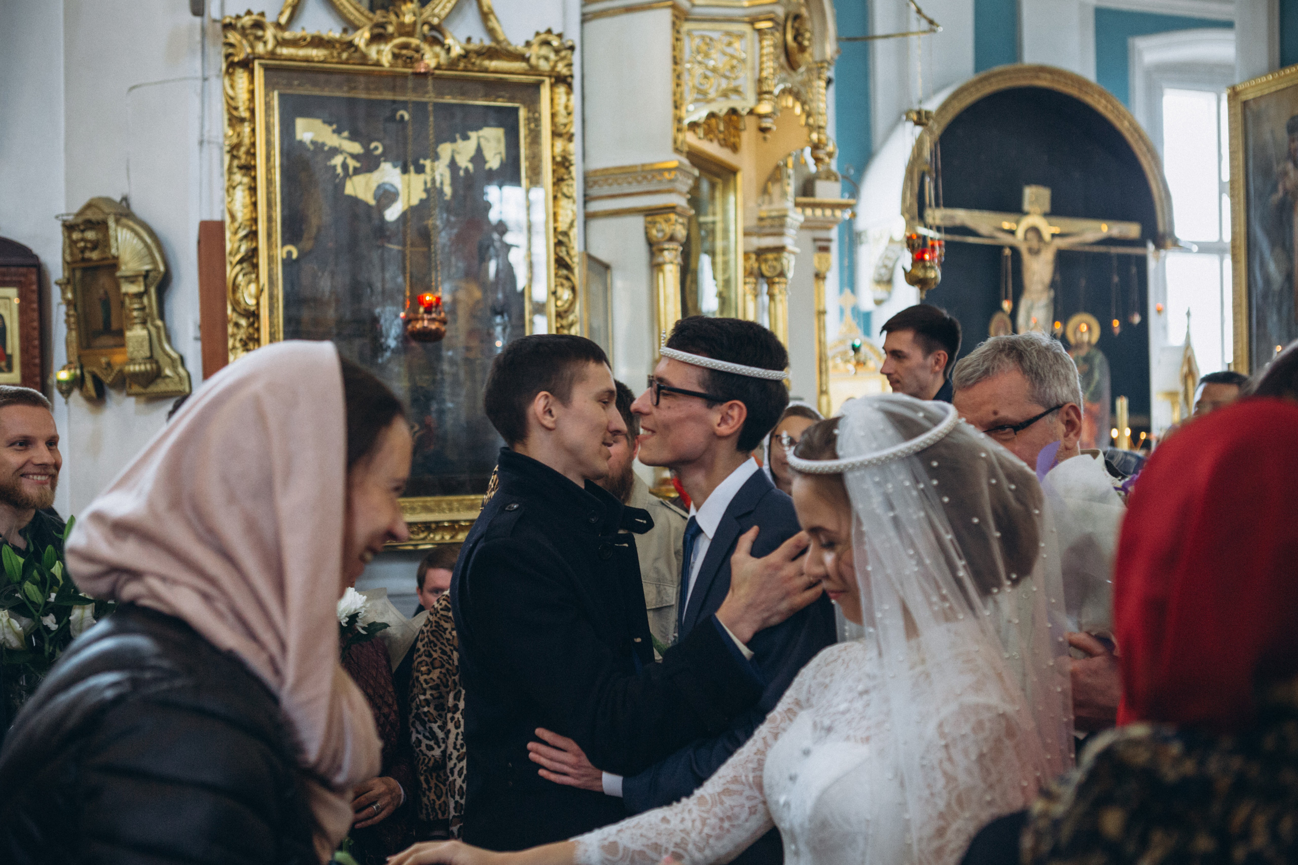 Венчание Дмитрия и Анны. Князь-Владимирский собор. Свадебный и семейный фотограф в Санкт-Петербурге Яцына Юрий. Видеоопер